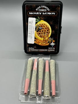 High Country | 5pk Infused Pre-rolls | Honey Lemon