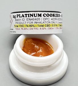Denver Dabs 2g Wax | Platinum Cookies