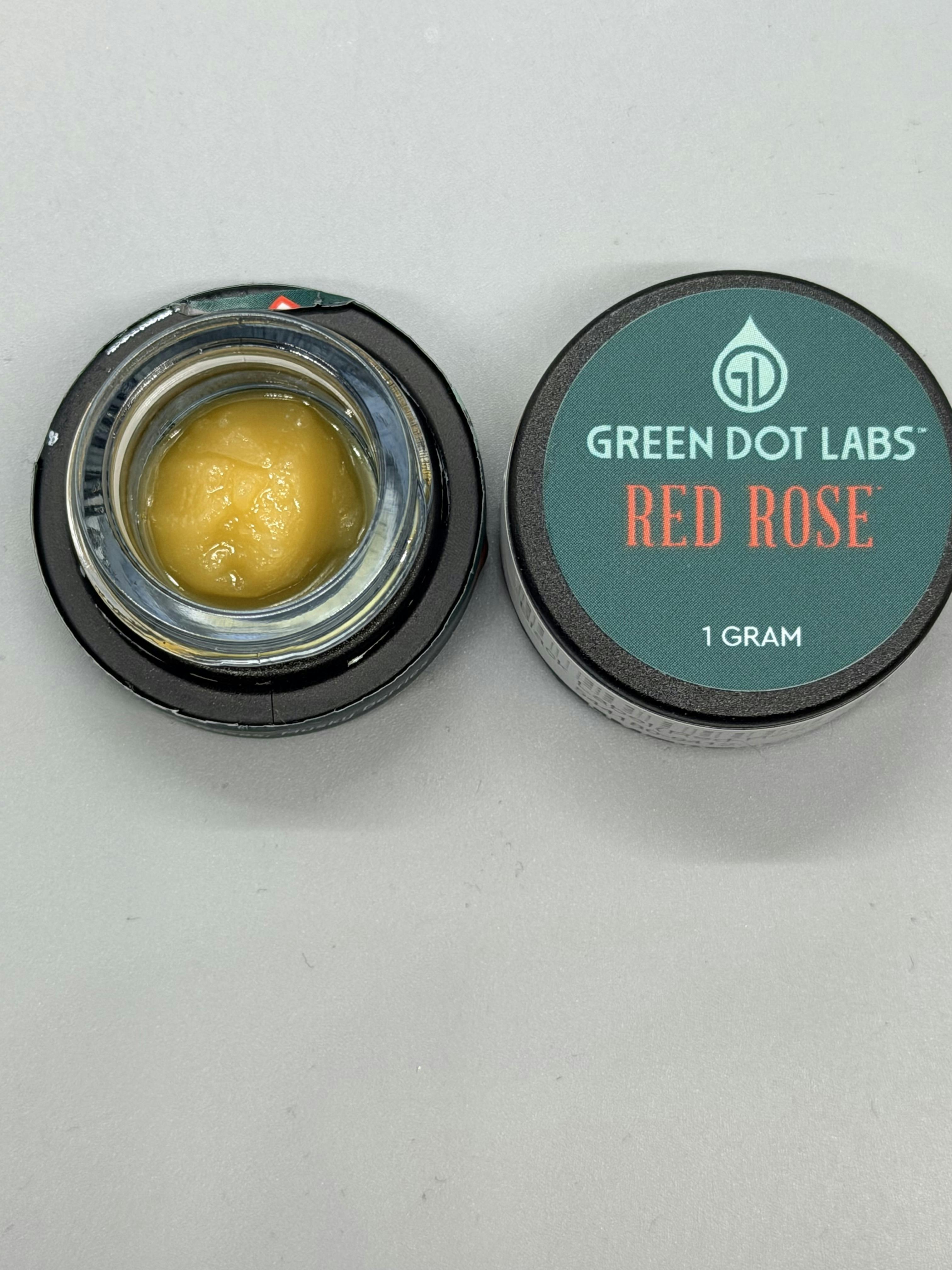 GDL Live Resin Badder (1g) | GDL Originals | Red Rose