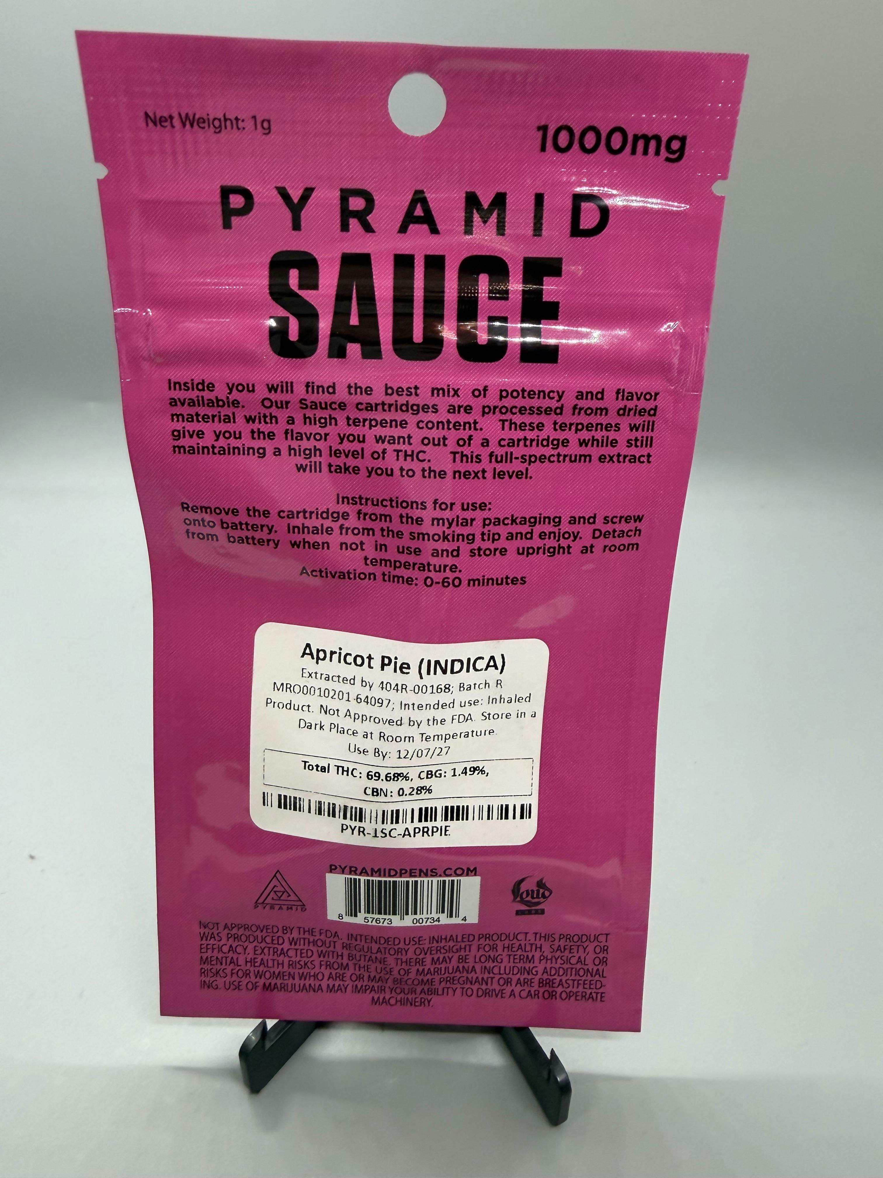 Apricot Pie | Sauce Cartridge | 1g