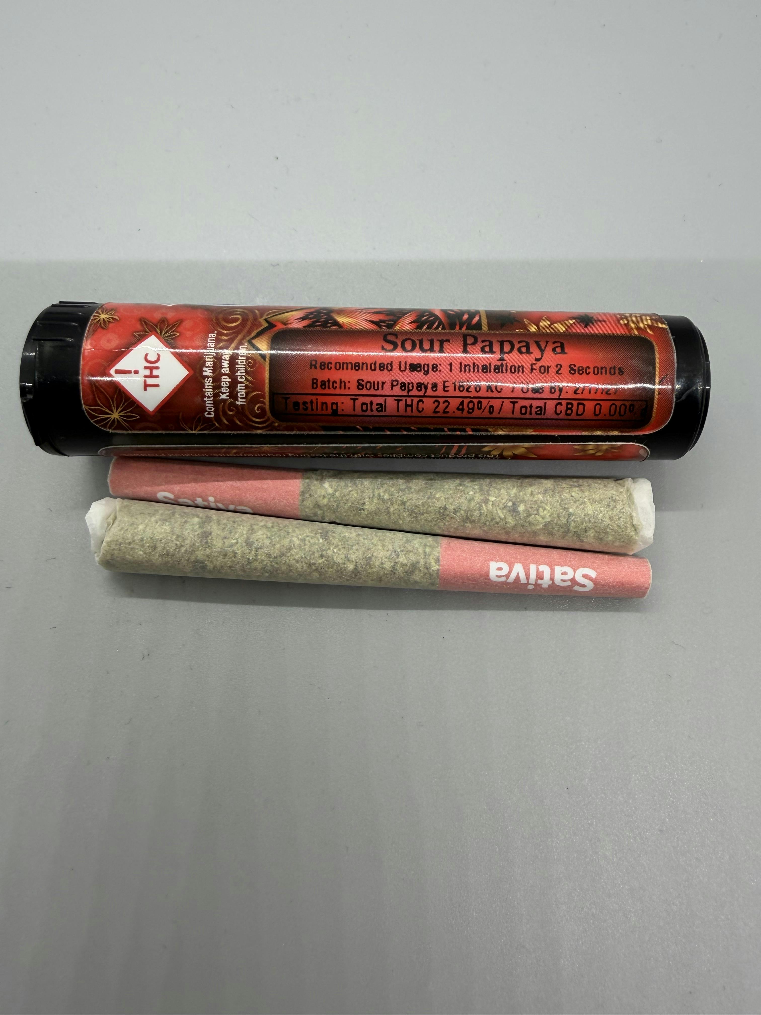High Country 2pack Infused Kief Cones | Sour Papaya