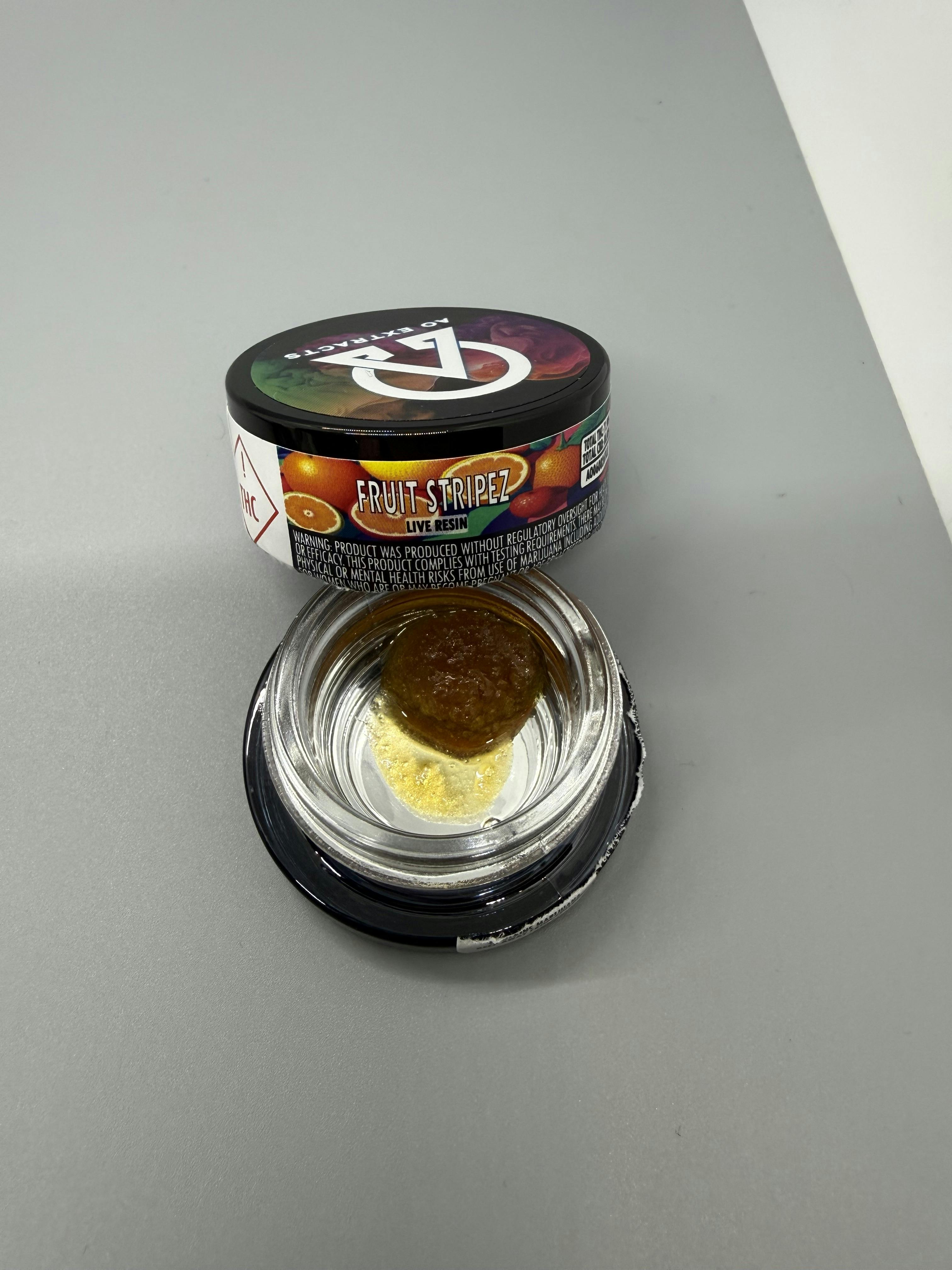 AO Extracts 1G Live Resin | Fruit Stripez