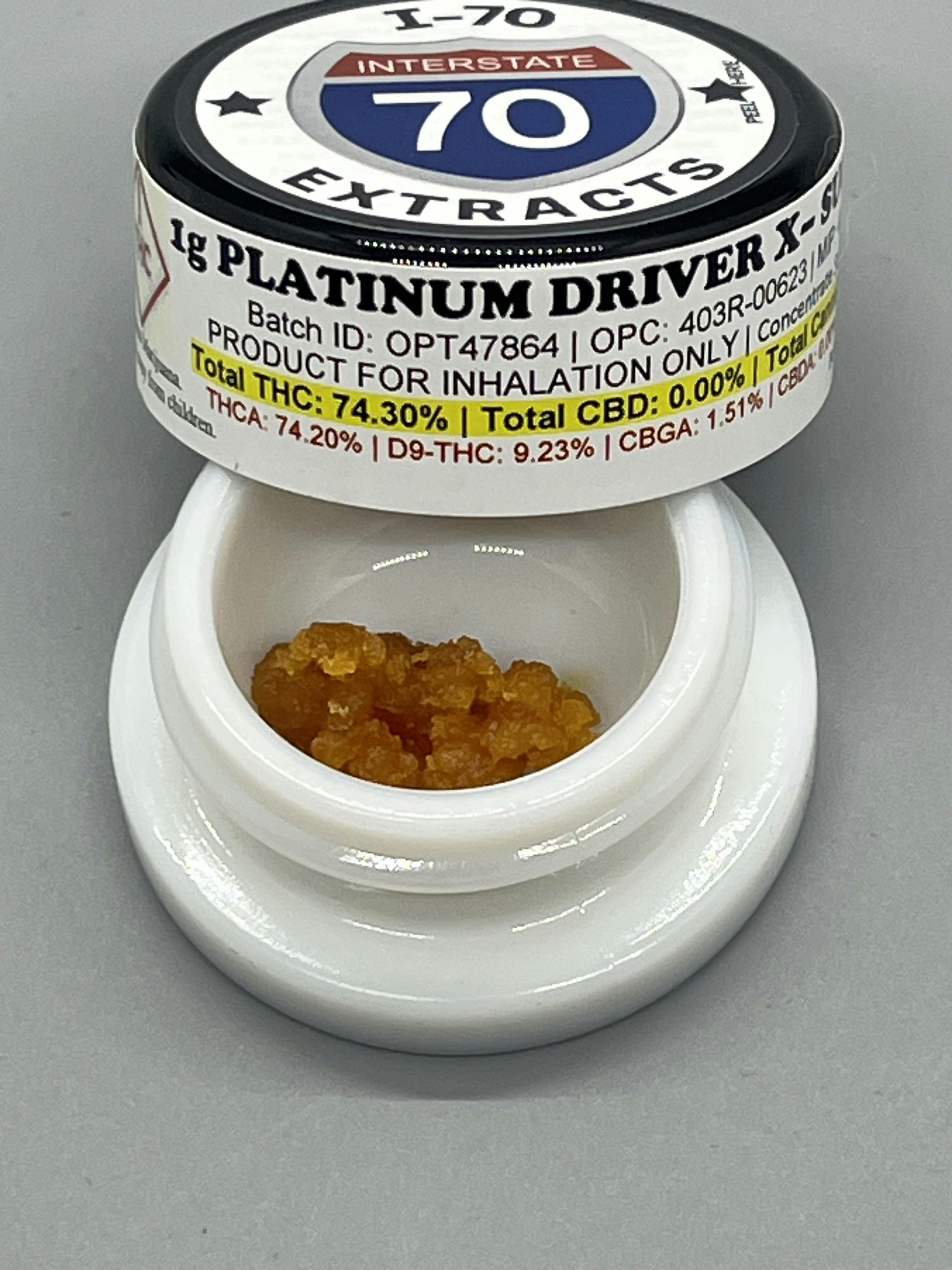 Denver Dab Co. | Platinum Driver | Sugar Wax | 1g
