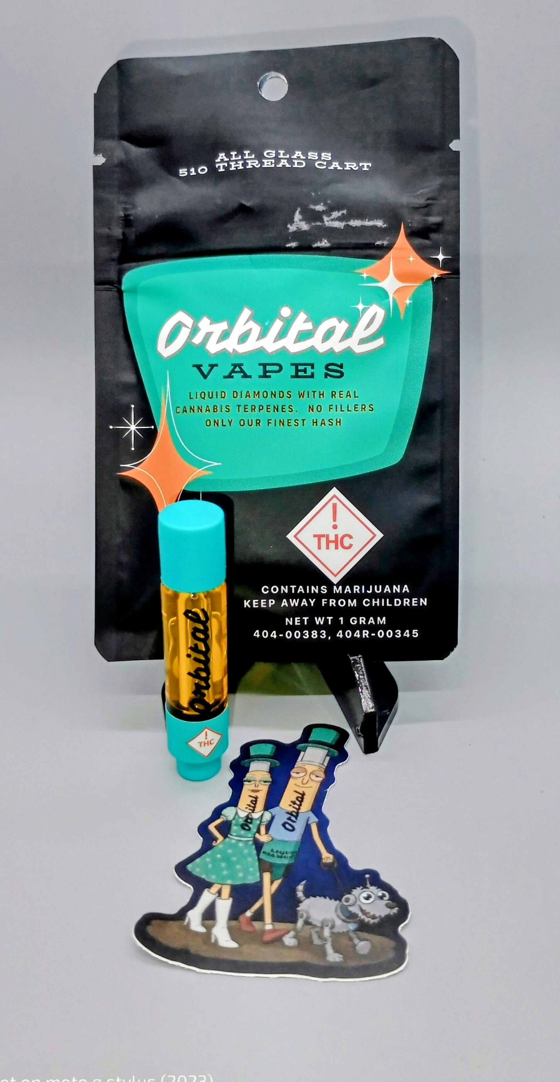 Orbital 1g Live Diamond Cartridge | Black Maple