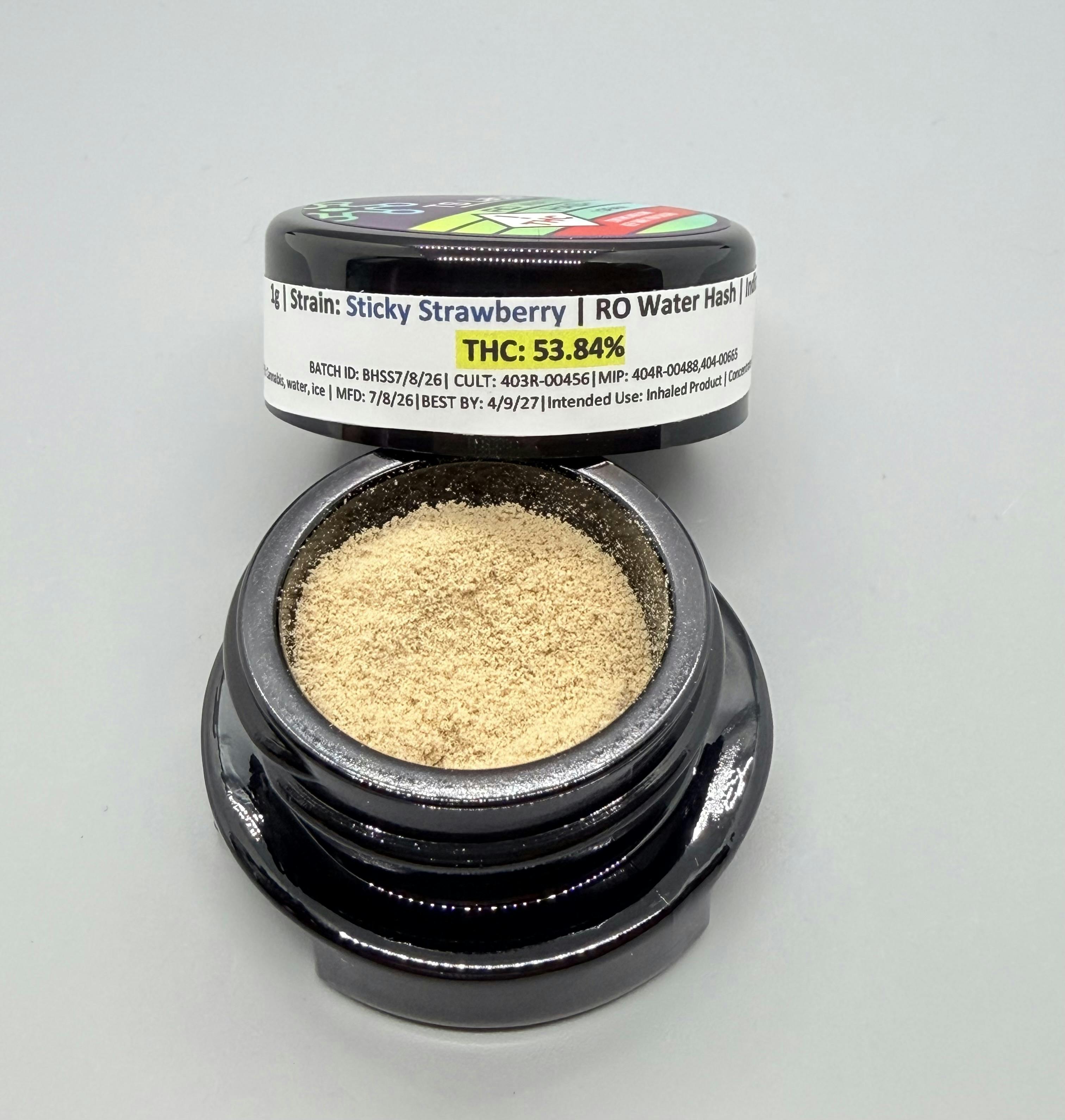 TS Labs | 1g RO Waterhash | Sticky Strawberry