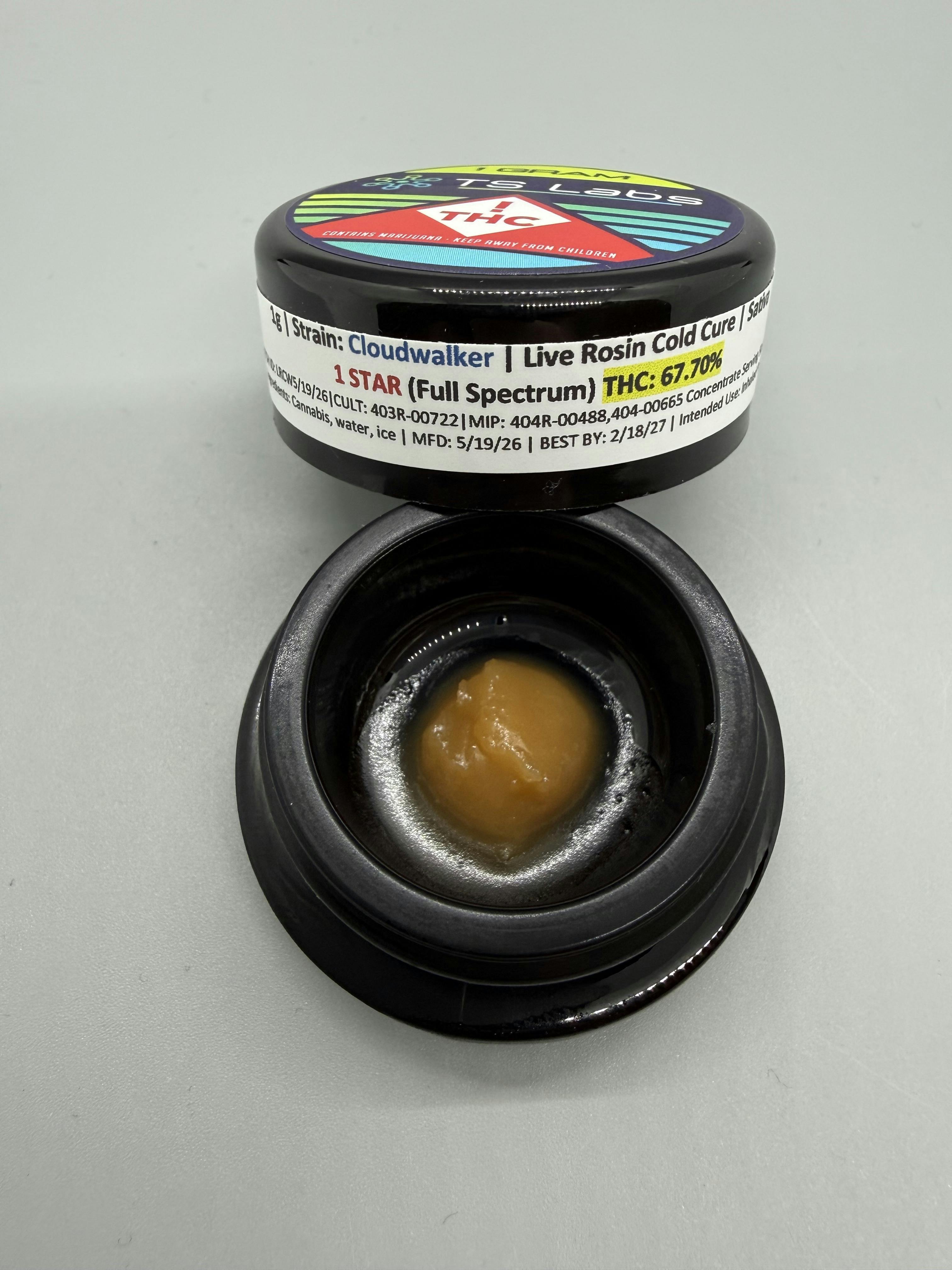 TS Labs Live Rosin Cold Cure - Cloudwalker