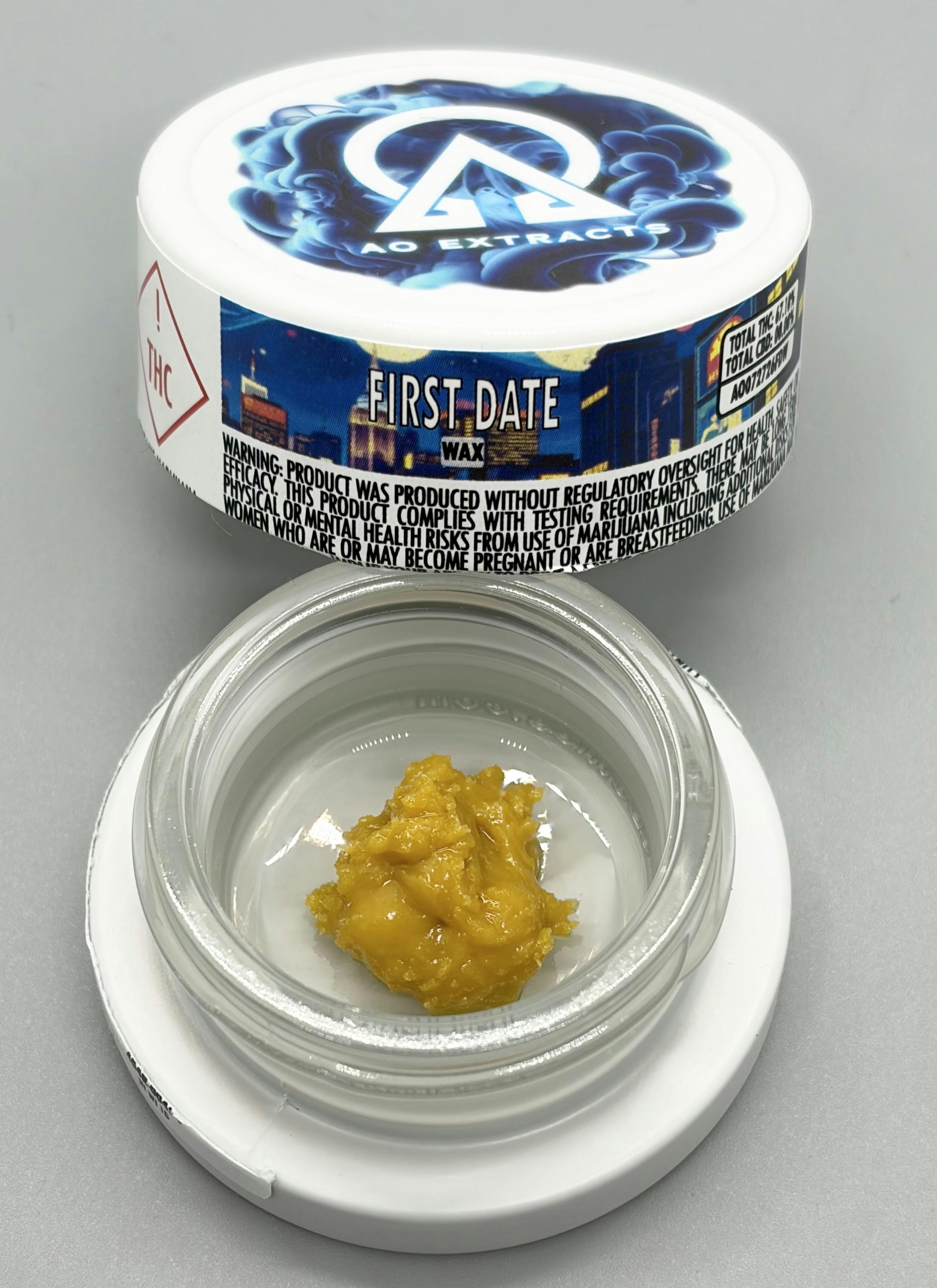 AO Extracts 1g Wax | First Date