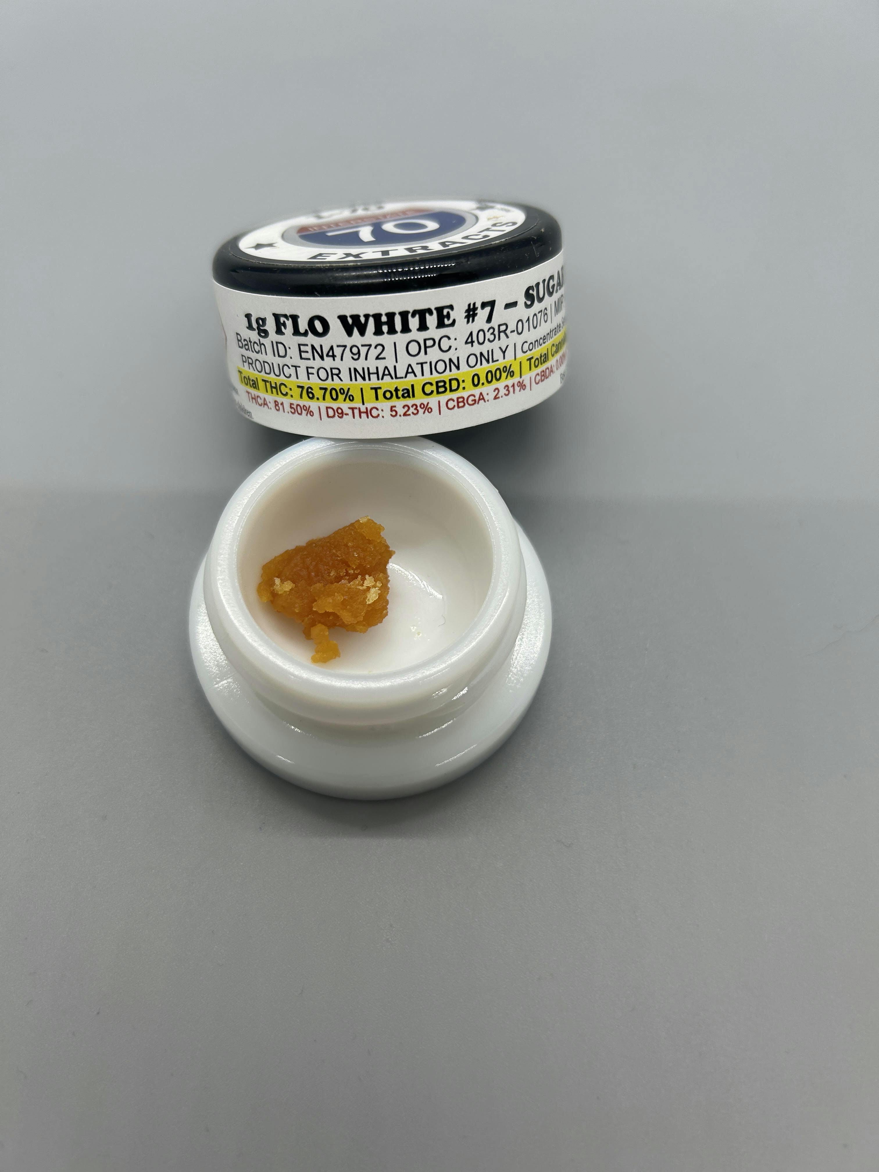 I-70/Denver Dabs 1g Wax | Flo White #7