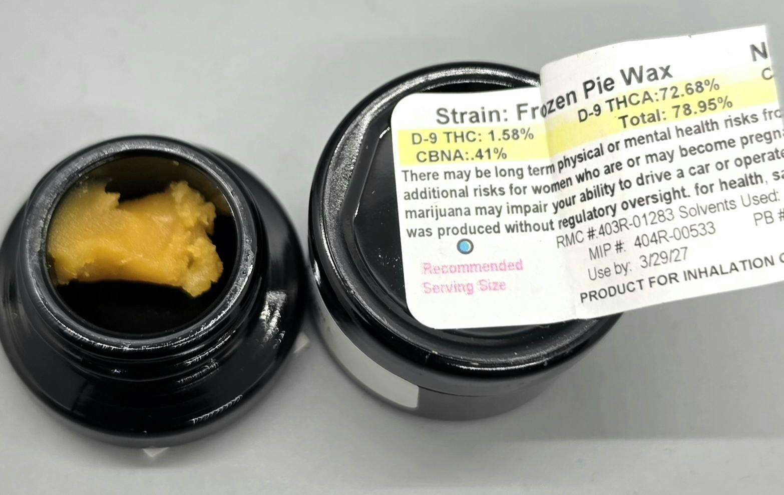 Timberline 1g Wax | Frozen Pie
