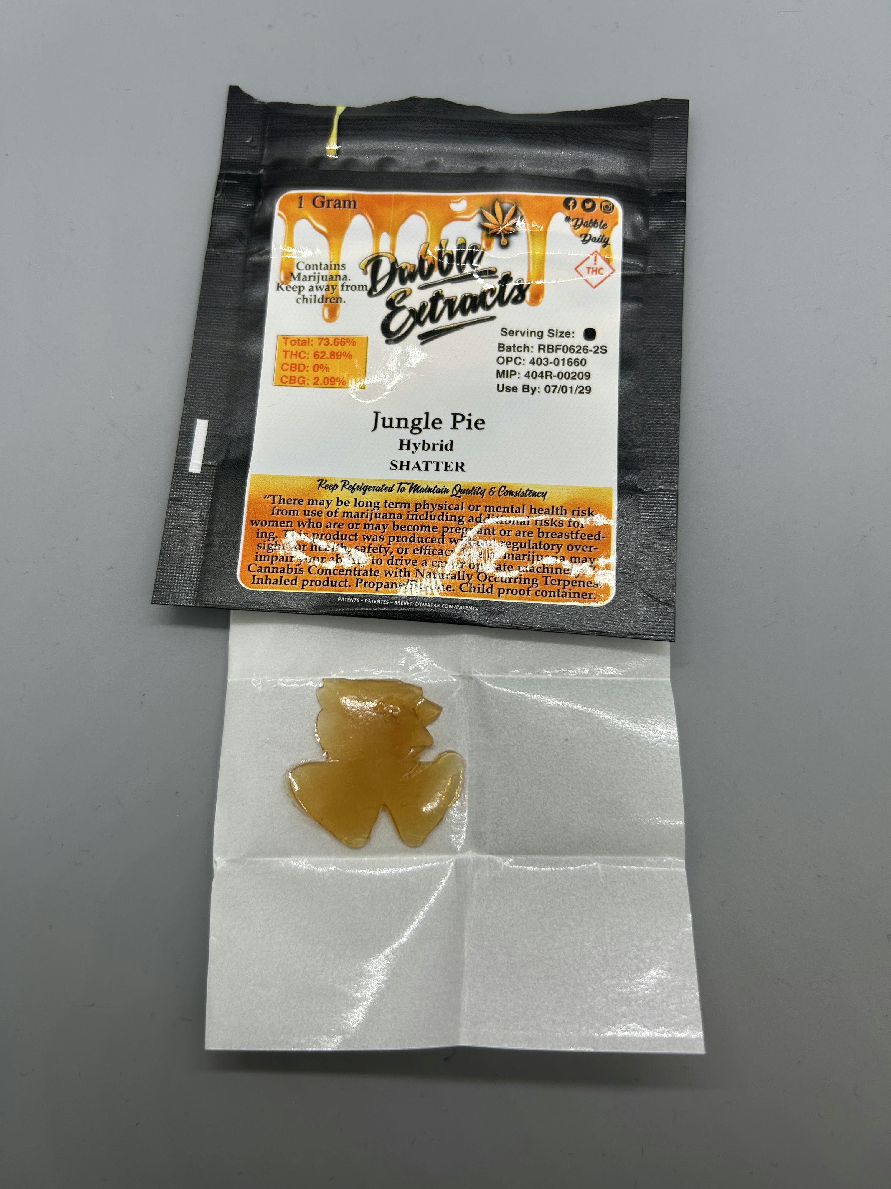 Dabble 1g Shatter | Jungle Pie