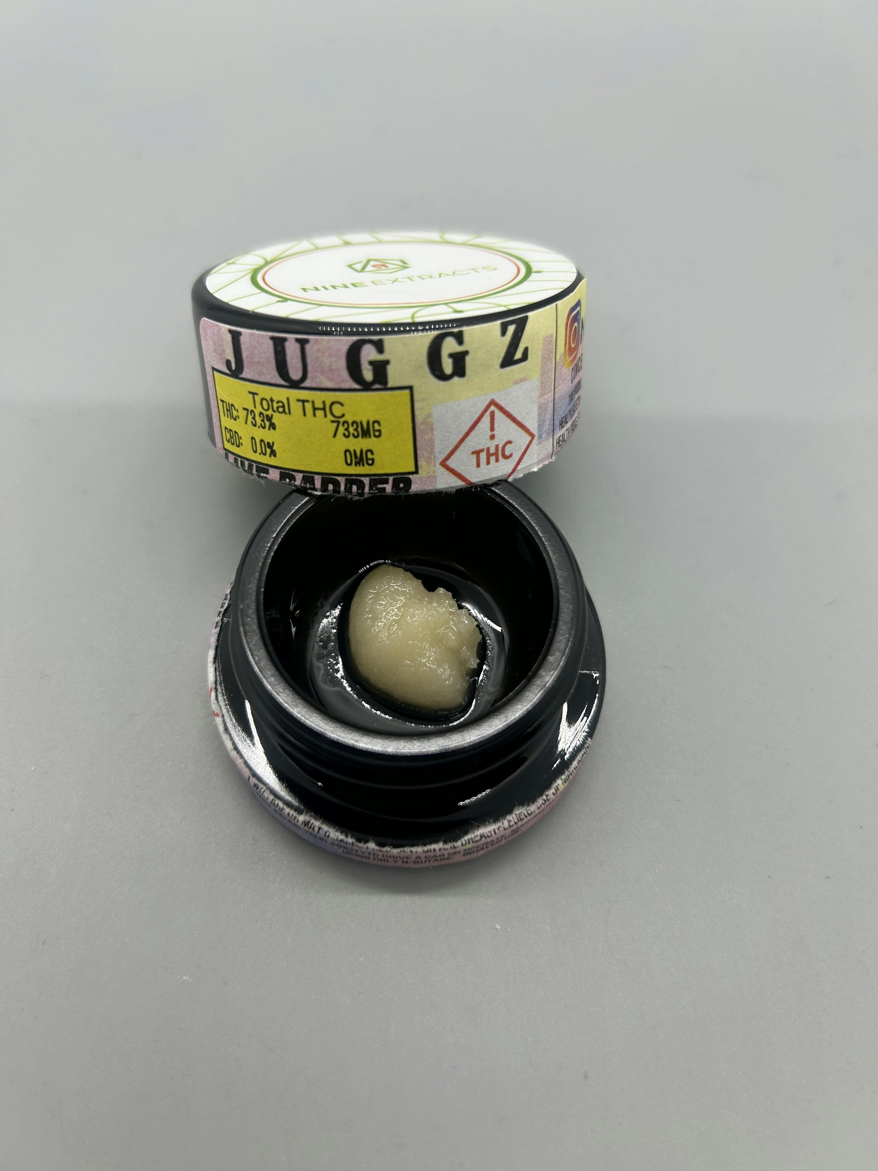 Nine Extracts 1g Live Badder | Juggz
