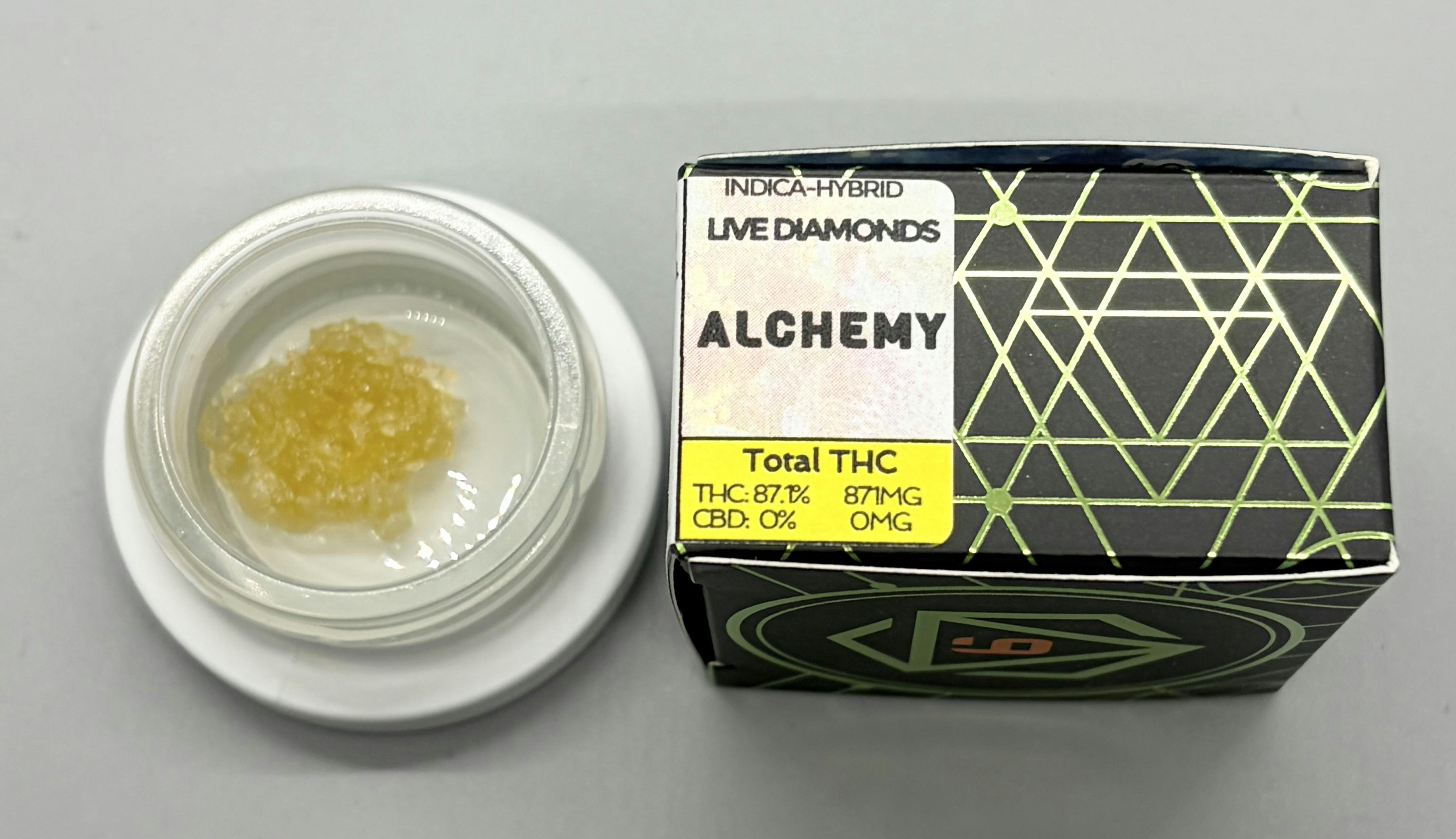 Nine Extracts 1g Live Diamonds | Alchemy