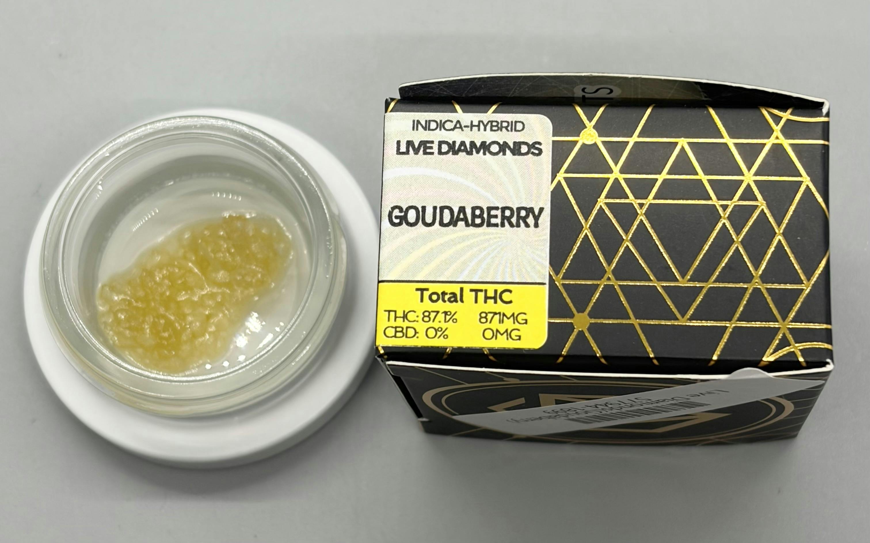 Nine Extracts 1g Live Diamonds | Goudaberry