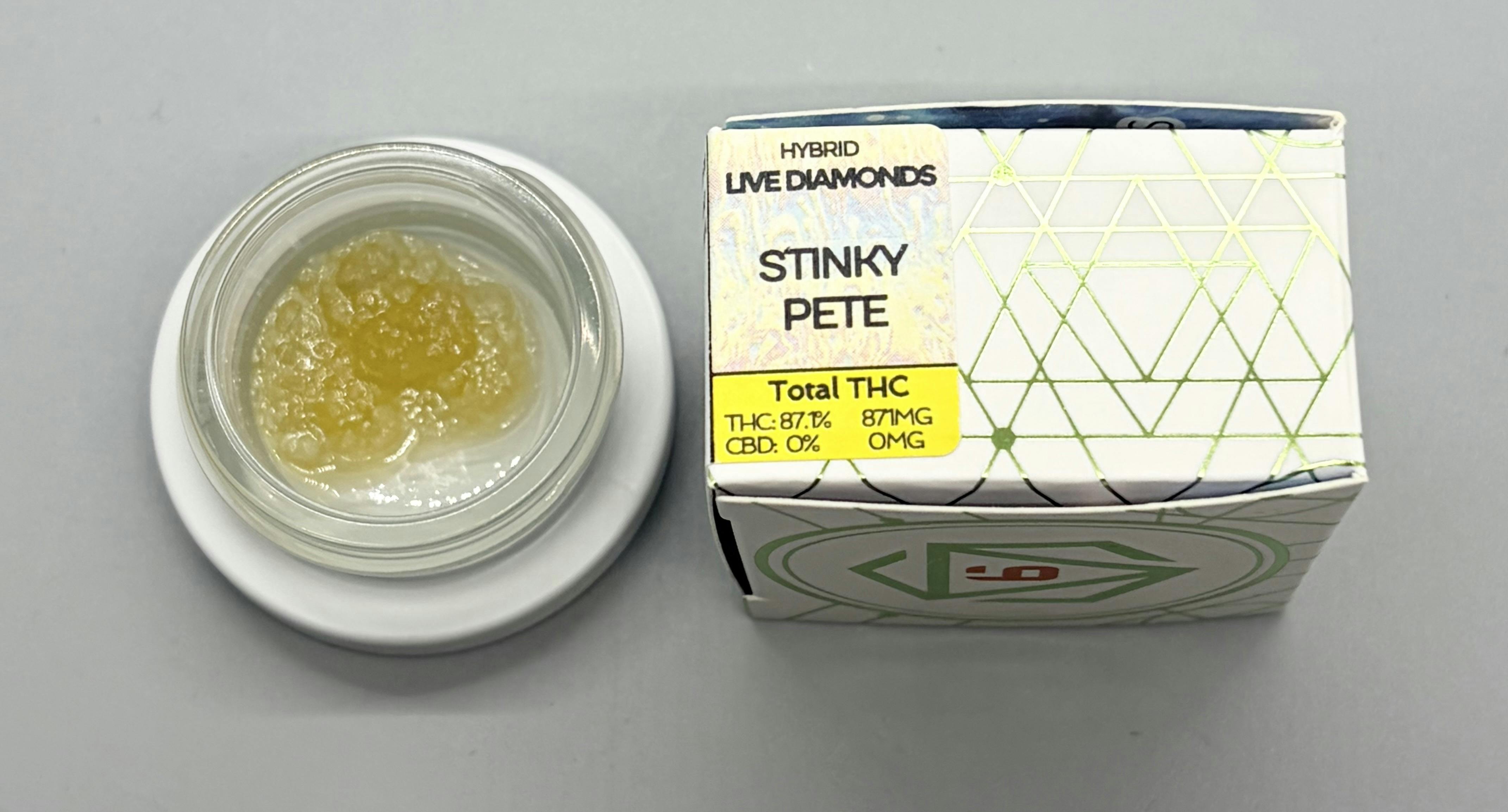 Nine Extracts 1g Live Diamonds | Stinky Pete