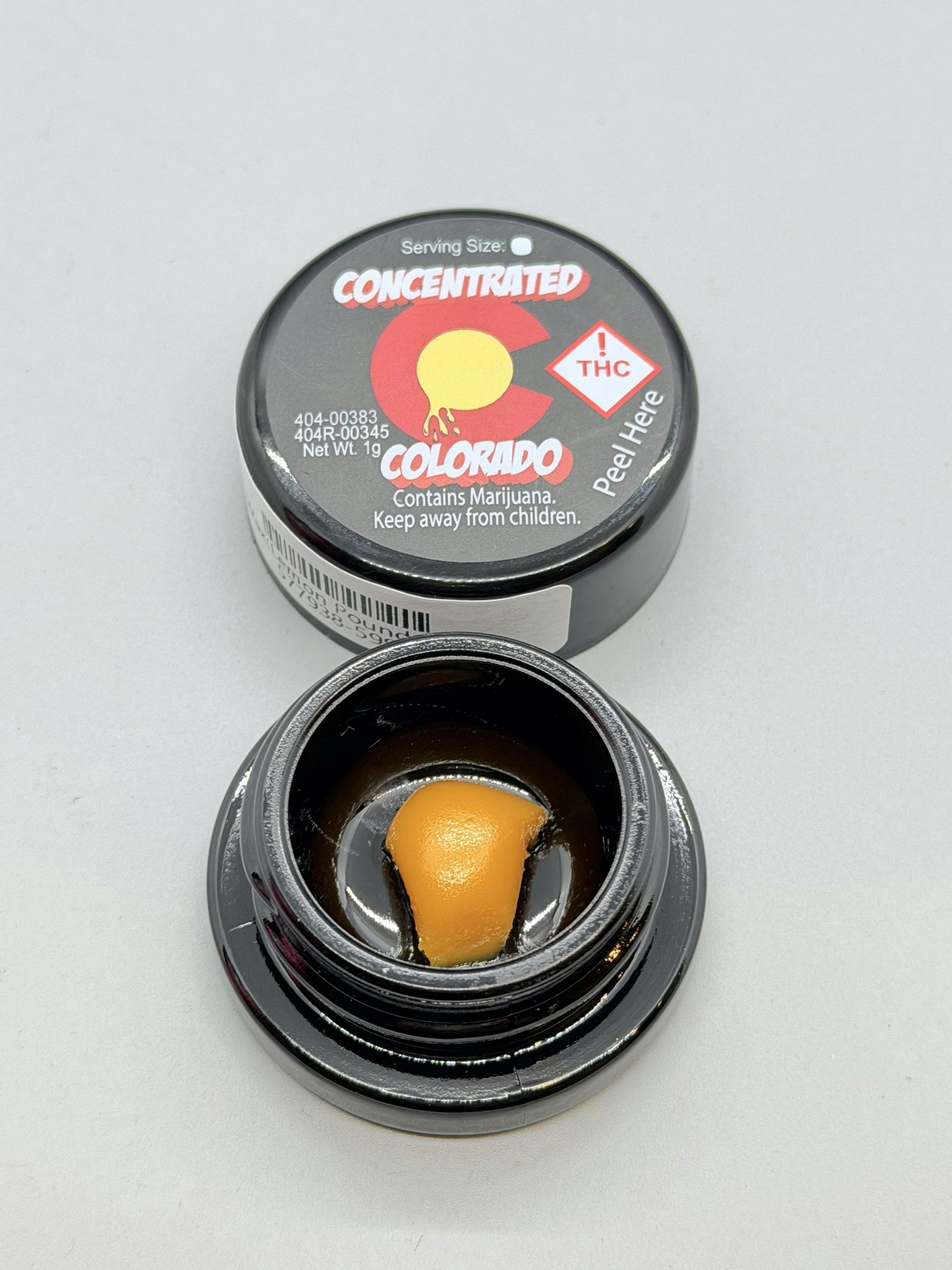 Concentrated Colorado 1g Budder | Lemon Pound Cake