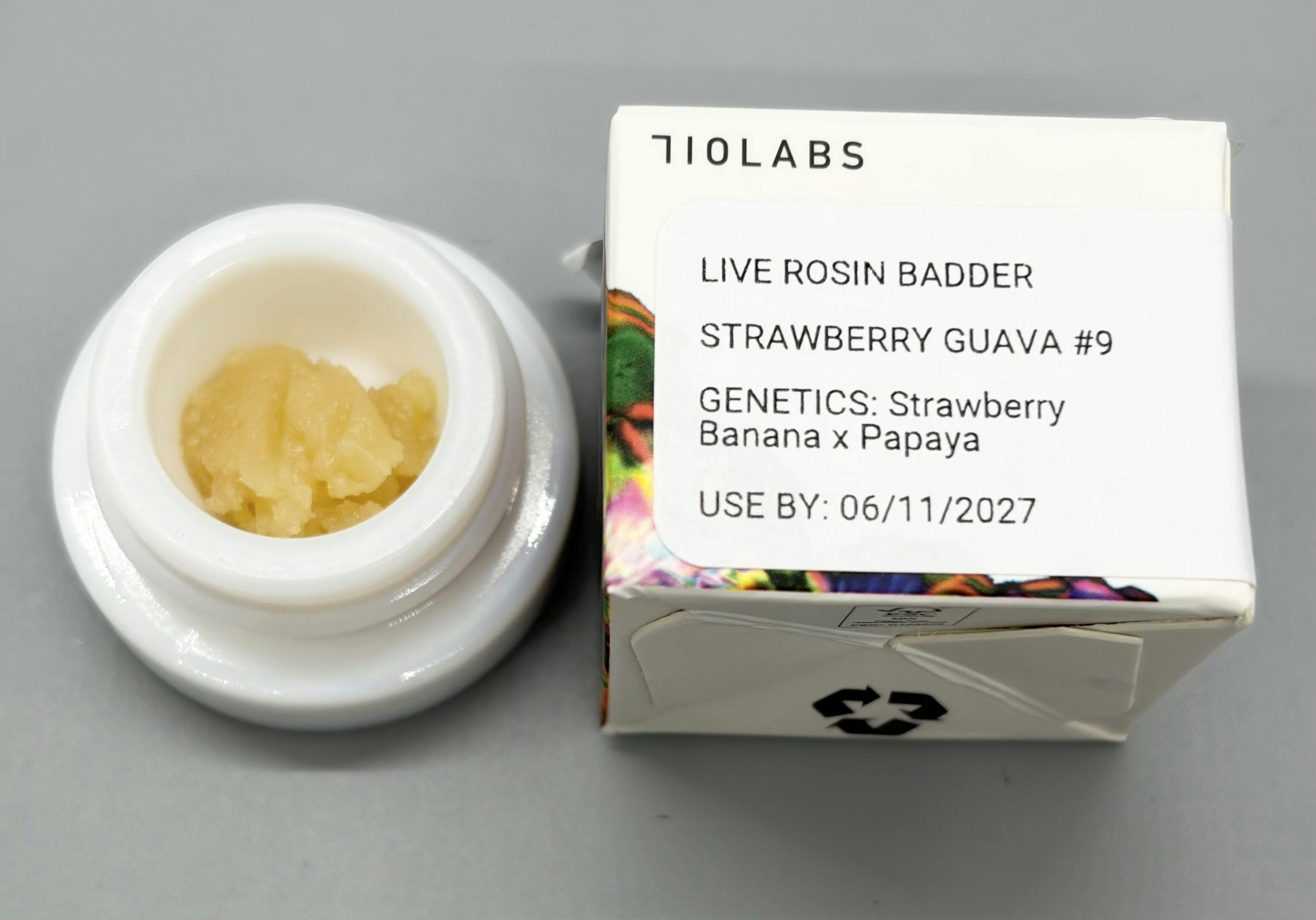 710 Labs | 1g Live Rosin Badder | Strawberry Guava #9
