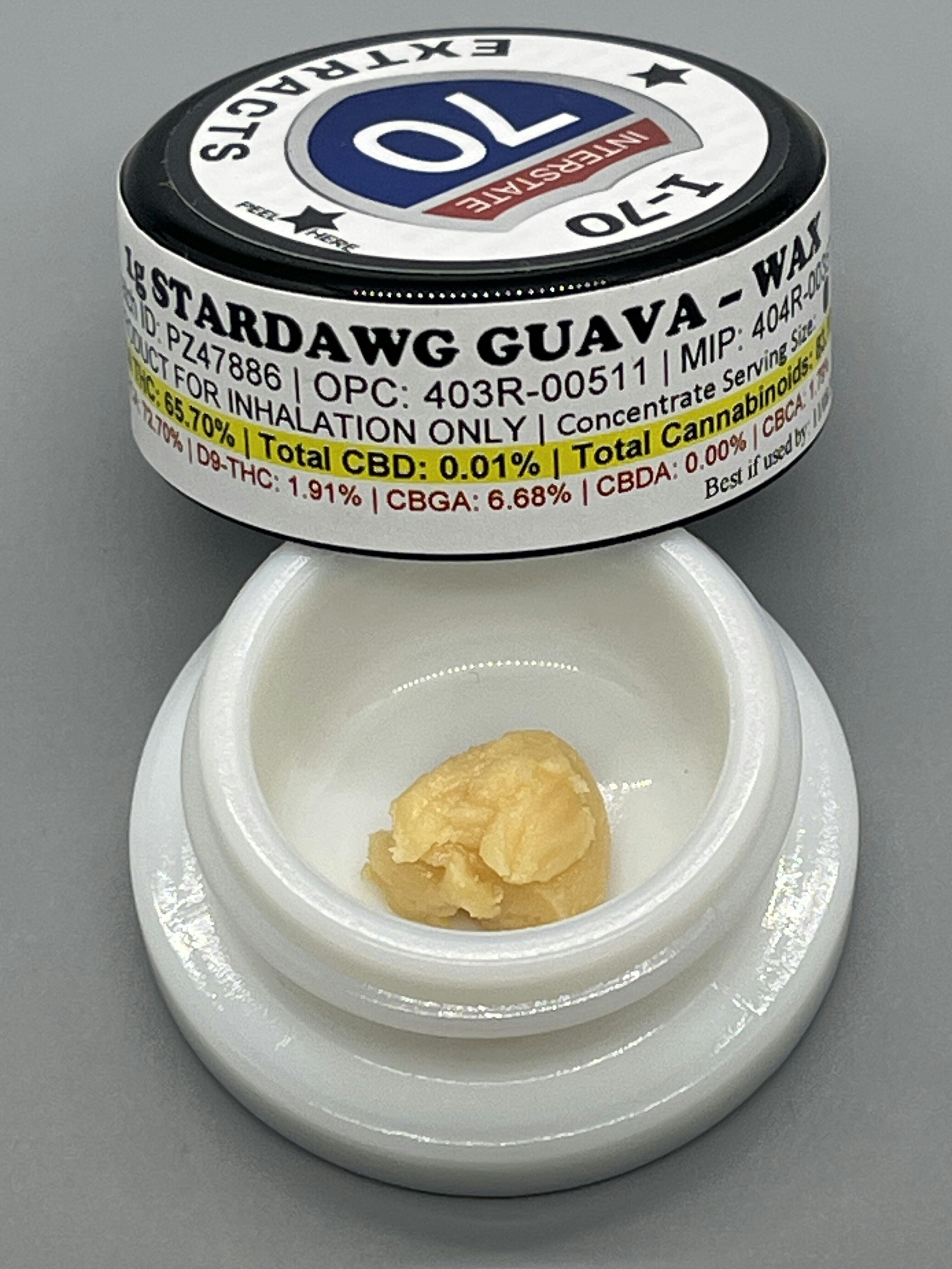 Denver Dabs 1G Wax | Stardawg Guava