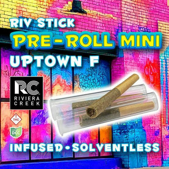 Riviera Creek | Uptown-F | Indica | 1g Infused Pre-roll