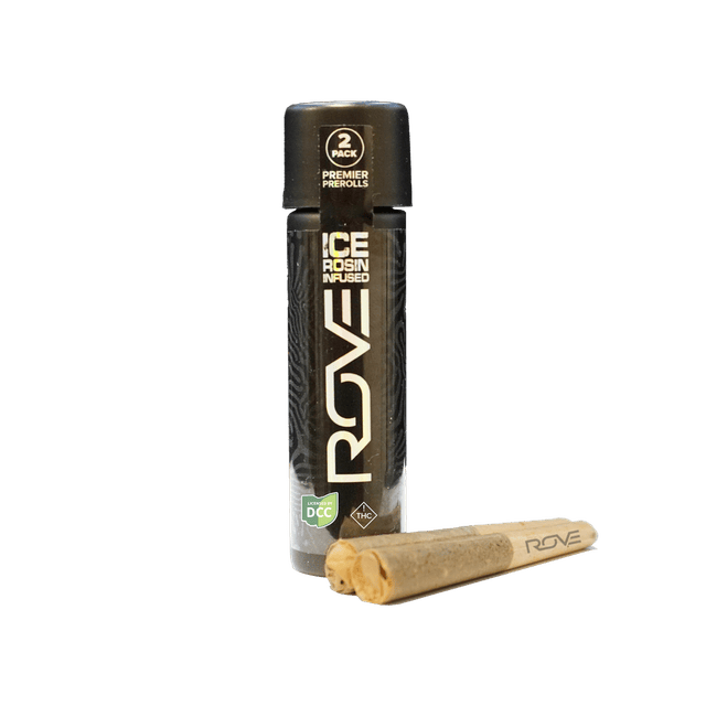 Rove | Pineapple Express | Sativa | 1g (2pk) Ice Rosin Infused Pre-roll