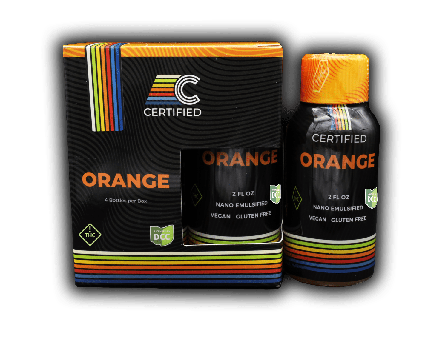 Certified | Orange Drink | 4pk 100mg