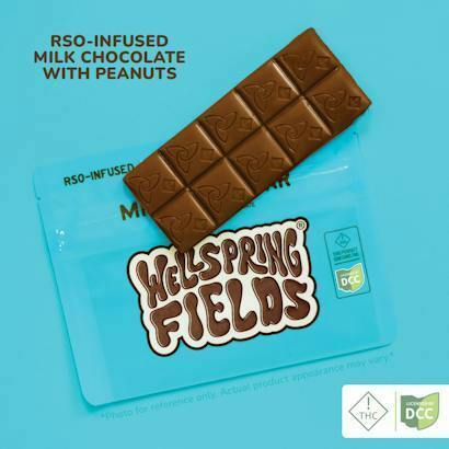 Wellspring Fields | Mr. Better Bar | RSO Infused | 95mg 10 pc | Chocolate Bar