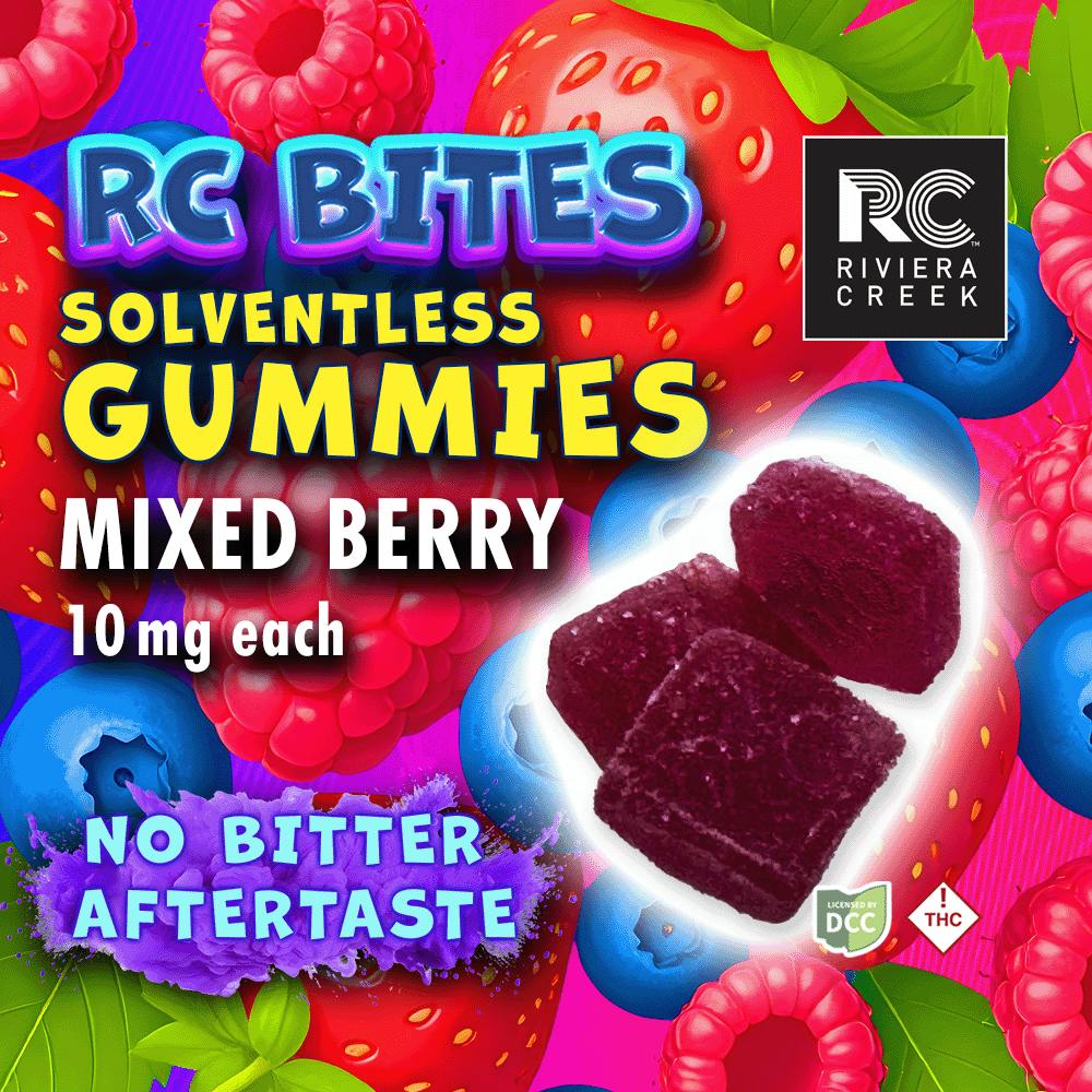 Riviera Creek | Mixed Berry Gummies | 30mg 3pk