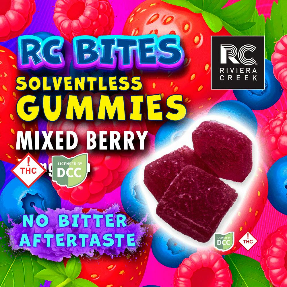 Riviera Creek | Mixed Berry Gummies | 300mg 10pc