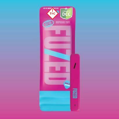 Fuzed | Raspberry | Sativa | 1g Disposable