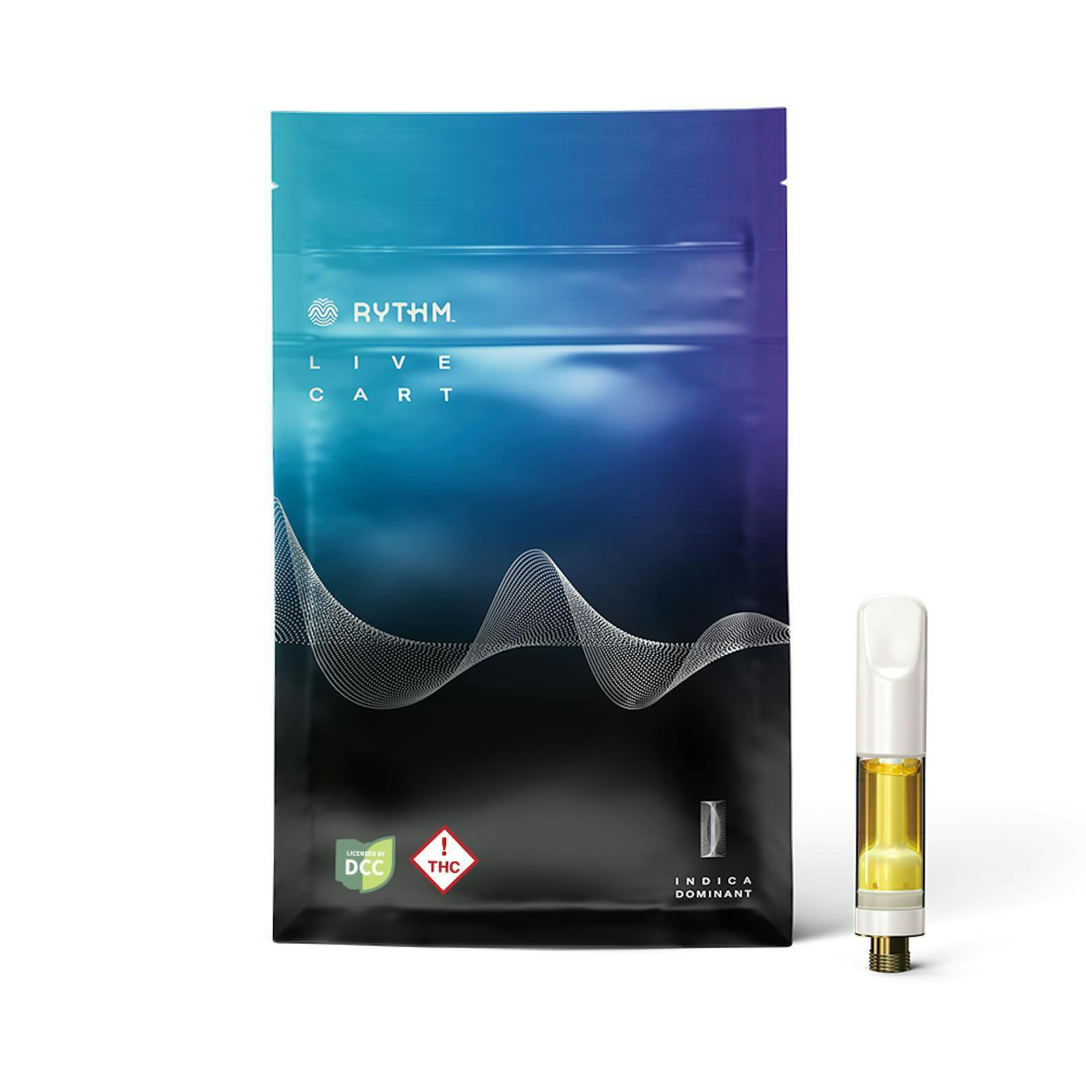 Rythm | GMO | Indica | 1g Live Resin Cart