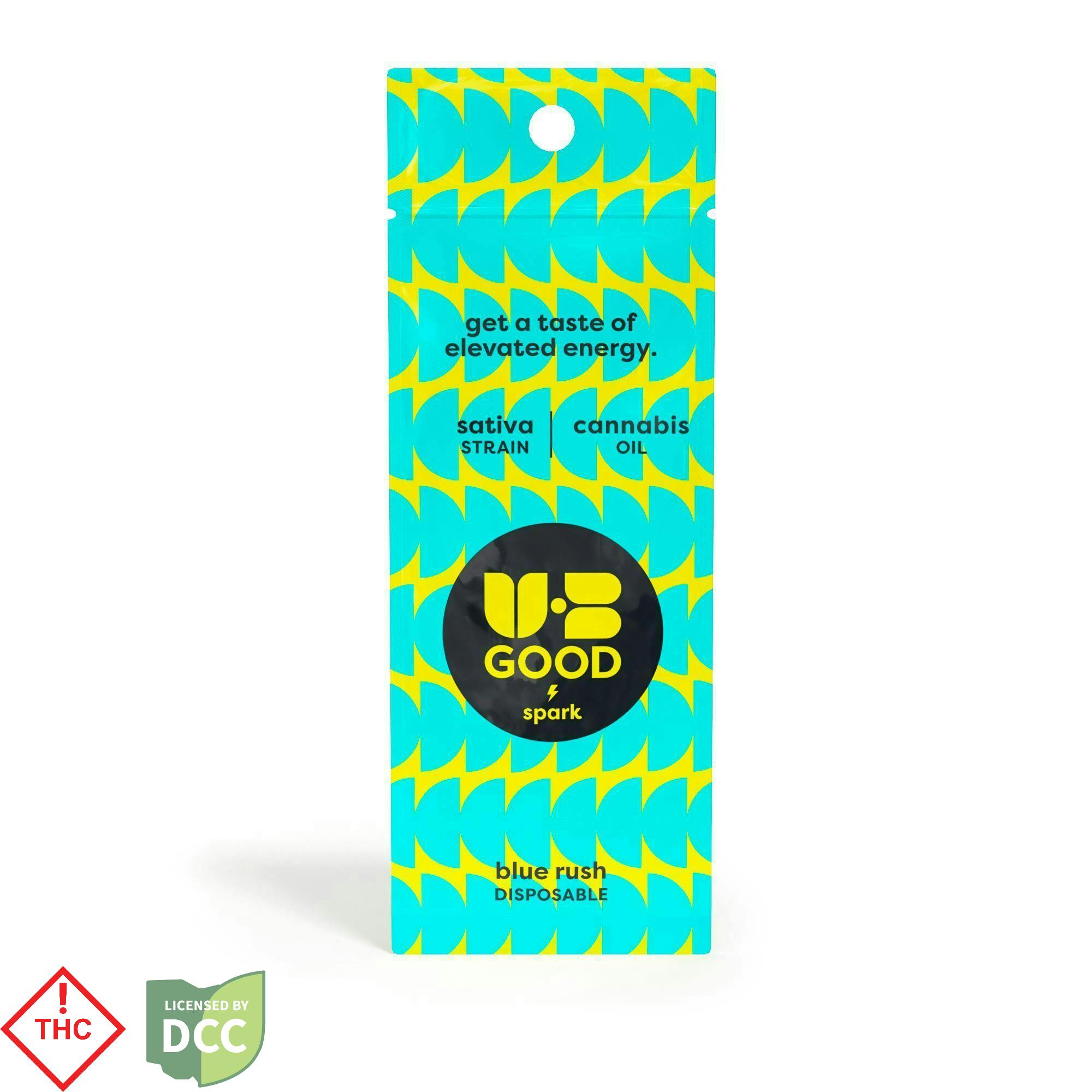 UB Good | Blue Rush | Sativa | .5g Disposable