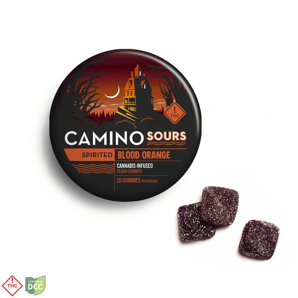 Camino | Blood Orange Gummies| Sativa | 100mg 11pc