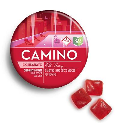 Camino | Wild Cherry Gummies | Sativa | 100mg 20pc