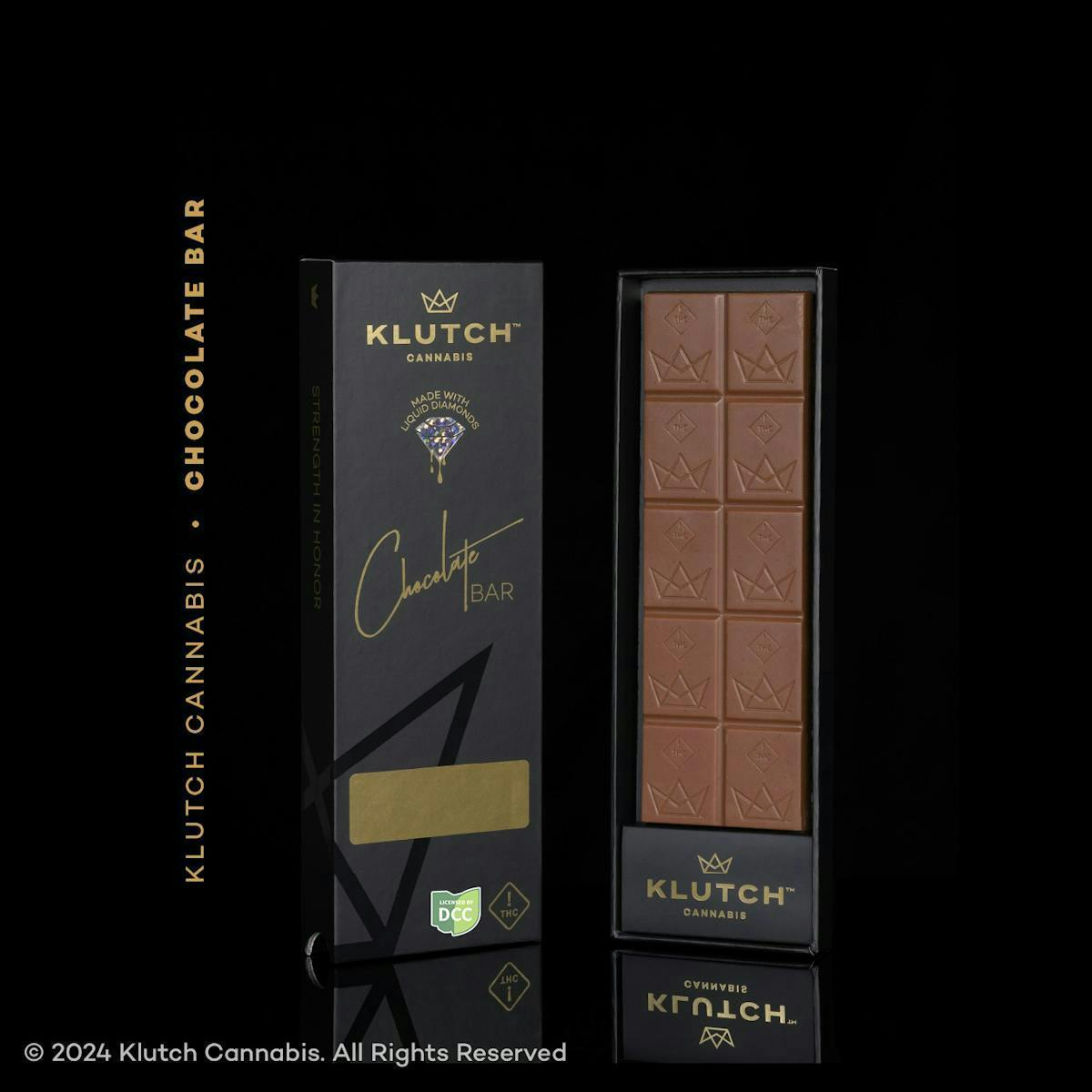 Klutch | Orange 43 Milk Chocolate Bar | Sativa | 100mg 10pc