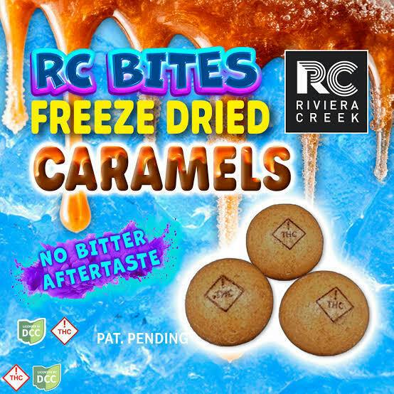 Riviera Creek | Freeze Dried Caramel | 30mg 3pc
