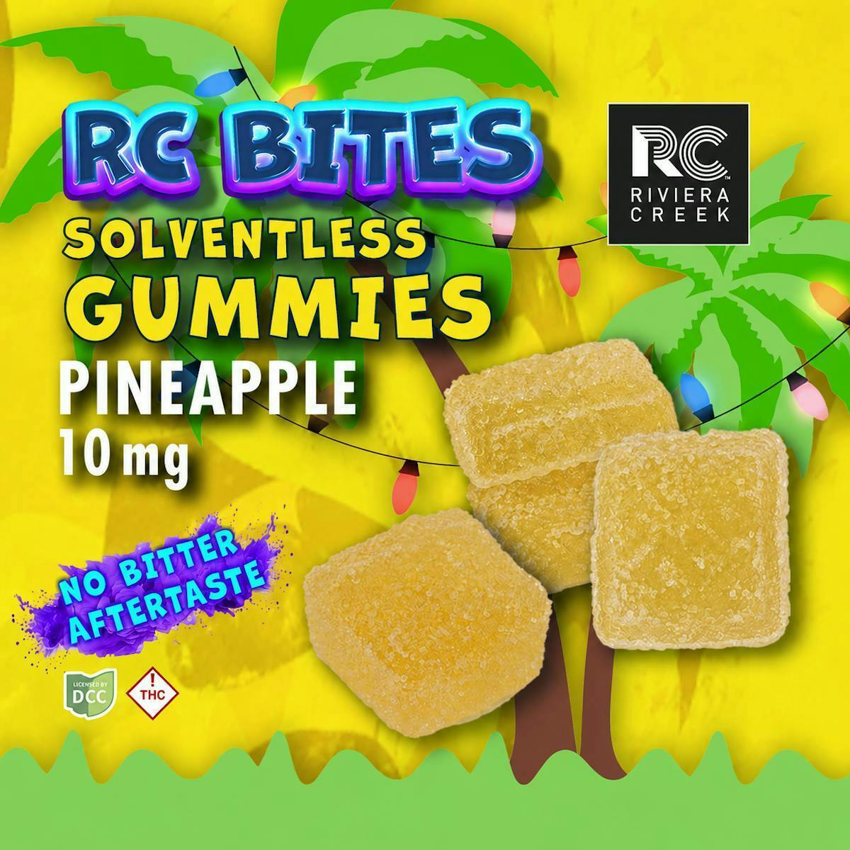 Riviera Creek | Pineapple Gummies | 30mg 3pc
