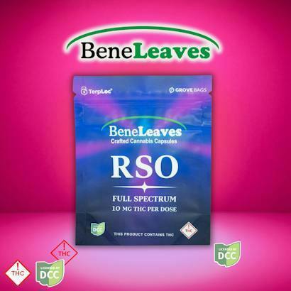 Beneleaves | RSO Capsules | 110mg 11pc
