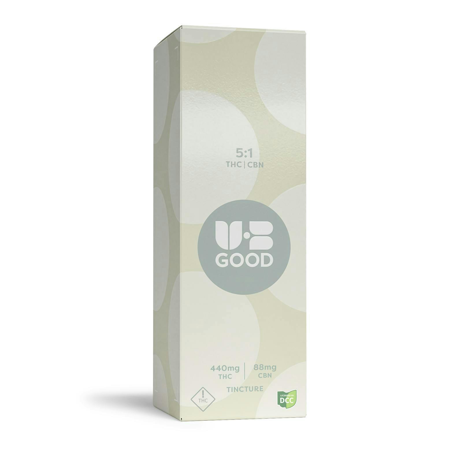 UB Good | Tincture Oil | 5:1 THC:CBN | 440mg THC: 88mg CBN
