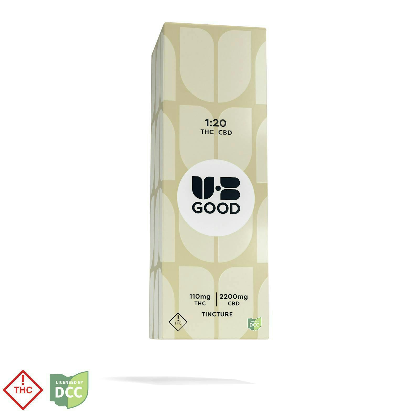 UB Good | Tincture Oil | 1:20 THC:CBD | 110mg THC: 2,200mg CBD