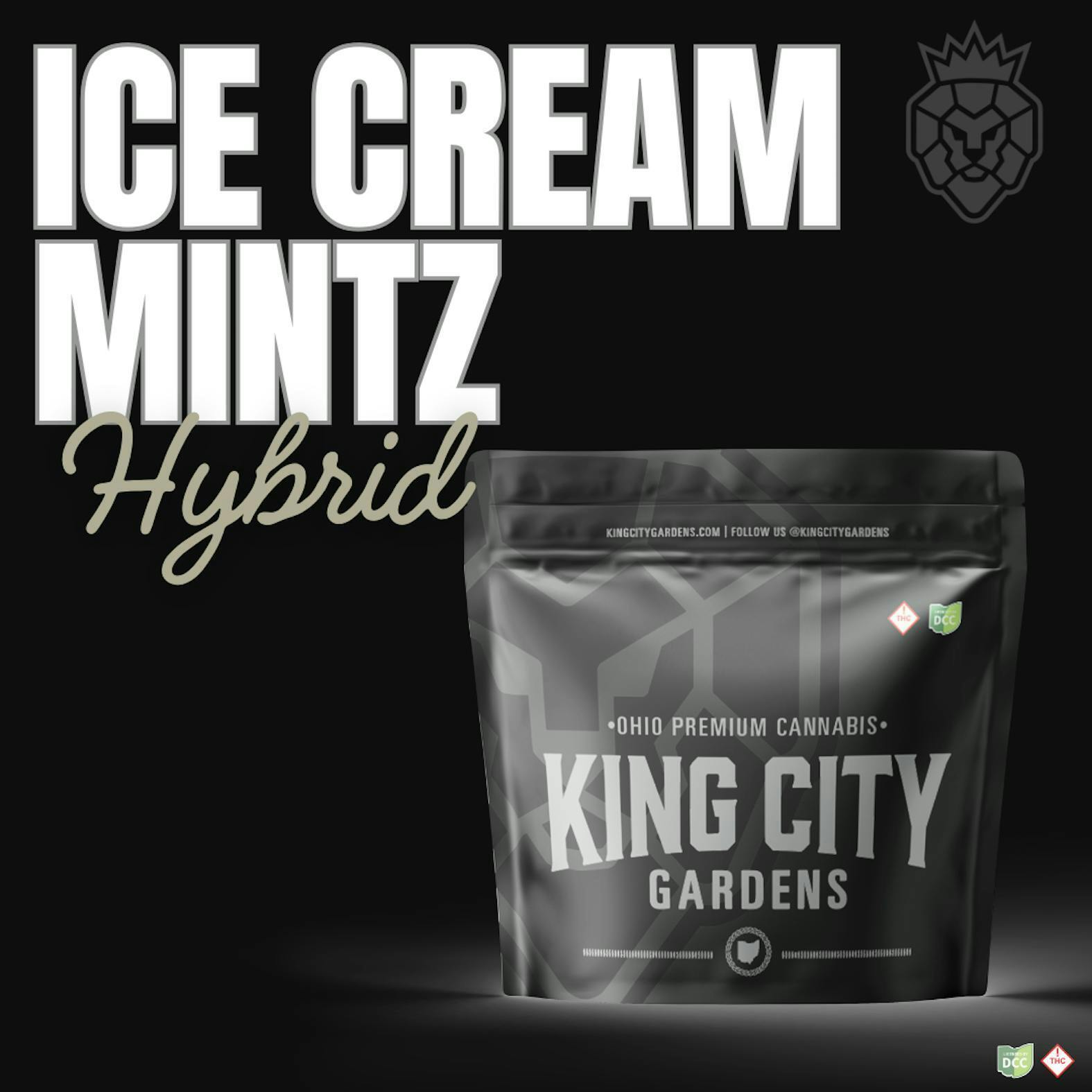 King City Gardens | Ice Cream Mintz Hybrid | 3.5g