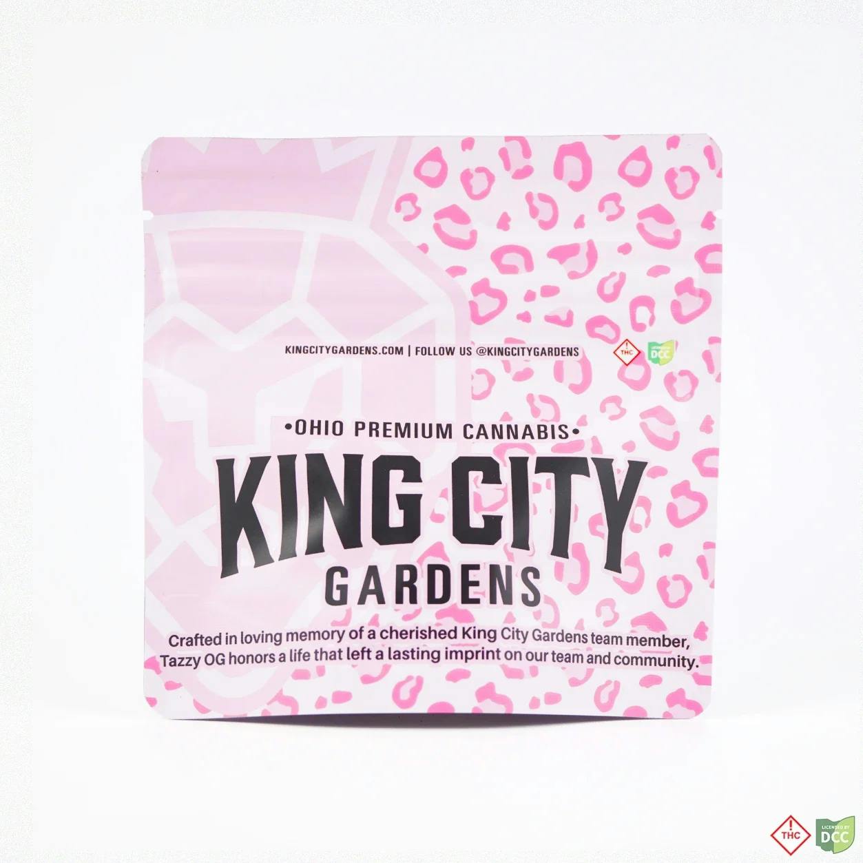 King City Gardens | Tazzy OG Indica | 3.5g