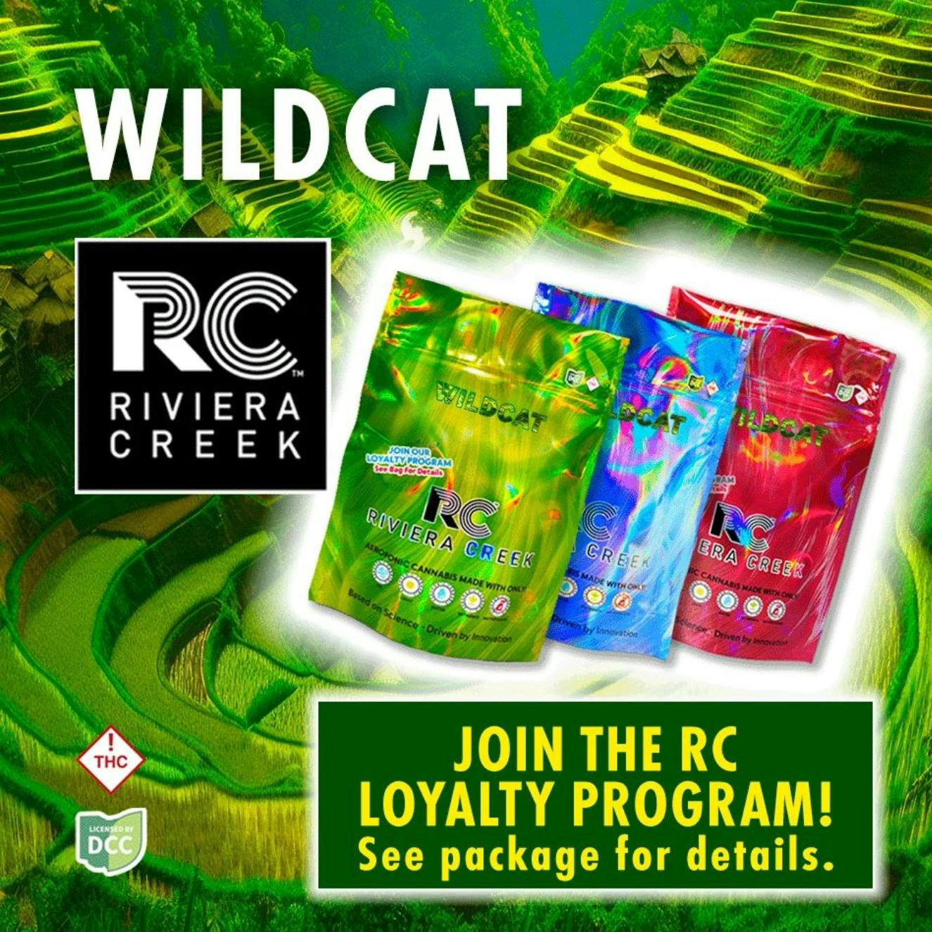 Riviera Creek | Wildcat Sativa | 3.5g