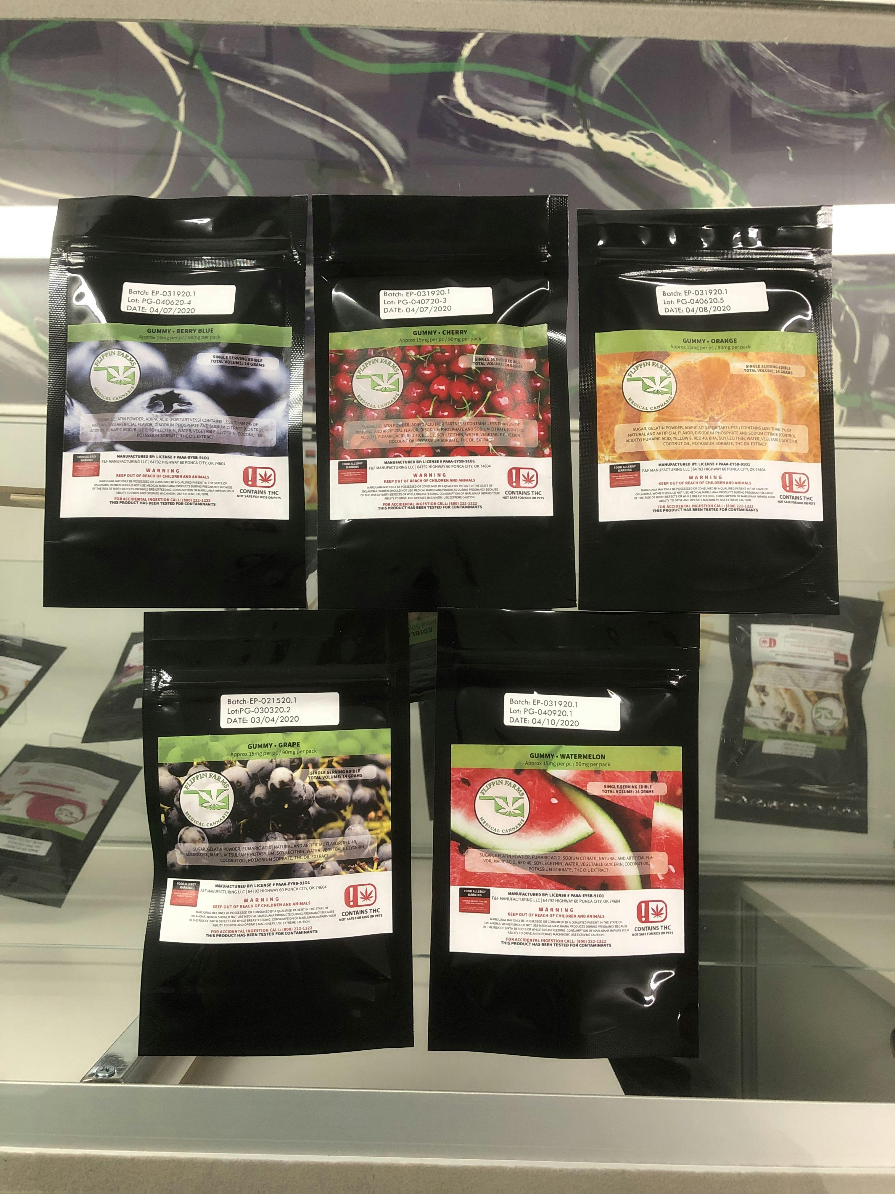 Flippin Farms 90mg Gummies
