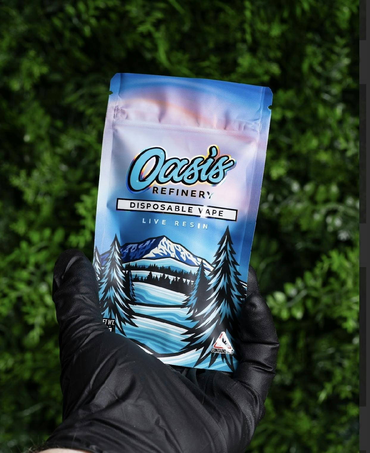 1g Live Resin Dispo- Disco Fries (Oasis Refinery)