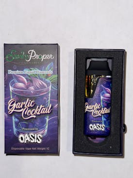 1g Cured Diamonds Dispo- Garlic Cocktail (Hybrid)