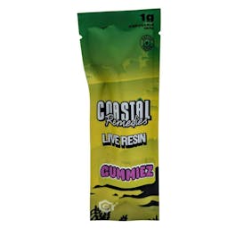 1g Live Resin Dispo- Gummiez (Coastal Remedies)