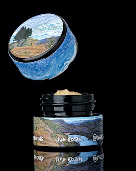 1g Live Hash Rosin- Gush Mintz (73-159u) (Last Frontier)