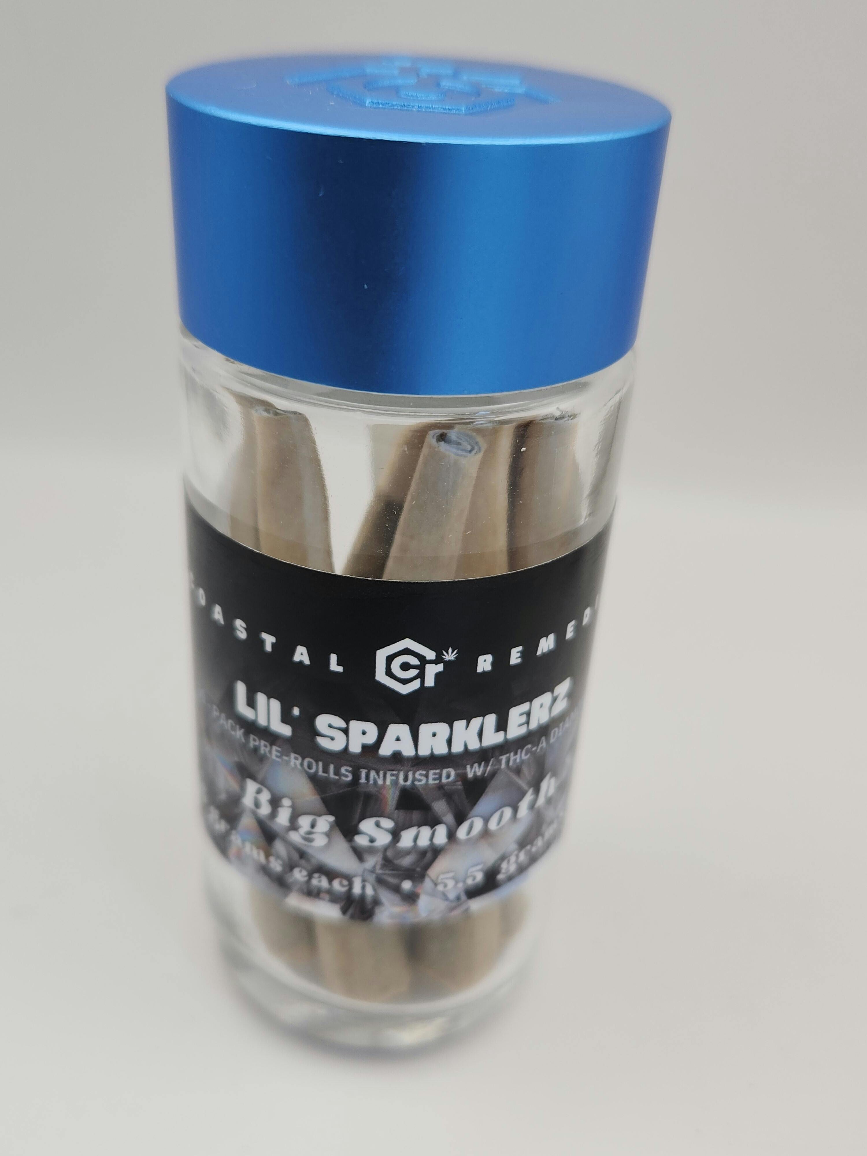 Memory Loss | .55g Little Sparklerz | THCA Infused | 10 Pack Jar | Sativa | Coastal Remedies