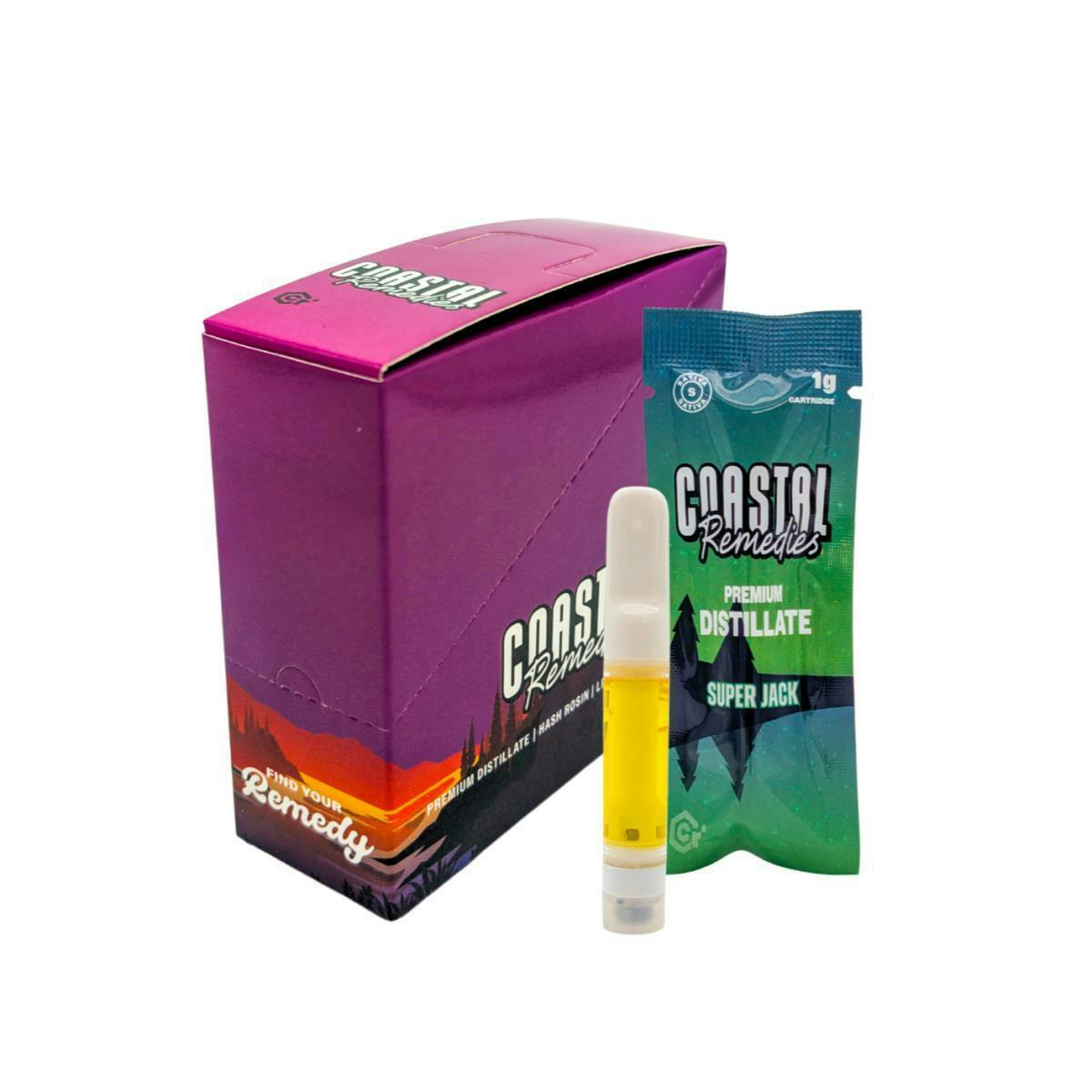 Super Jack | 1g Distillate Cartridge | Coastal Remedies