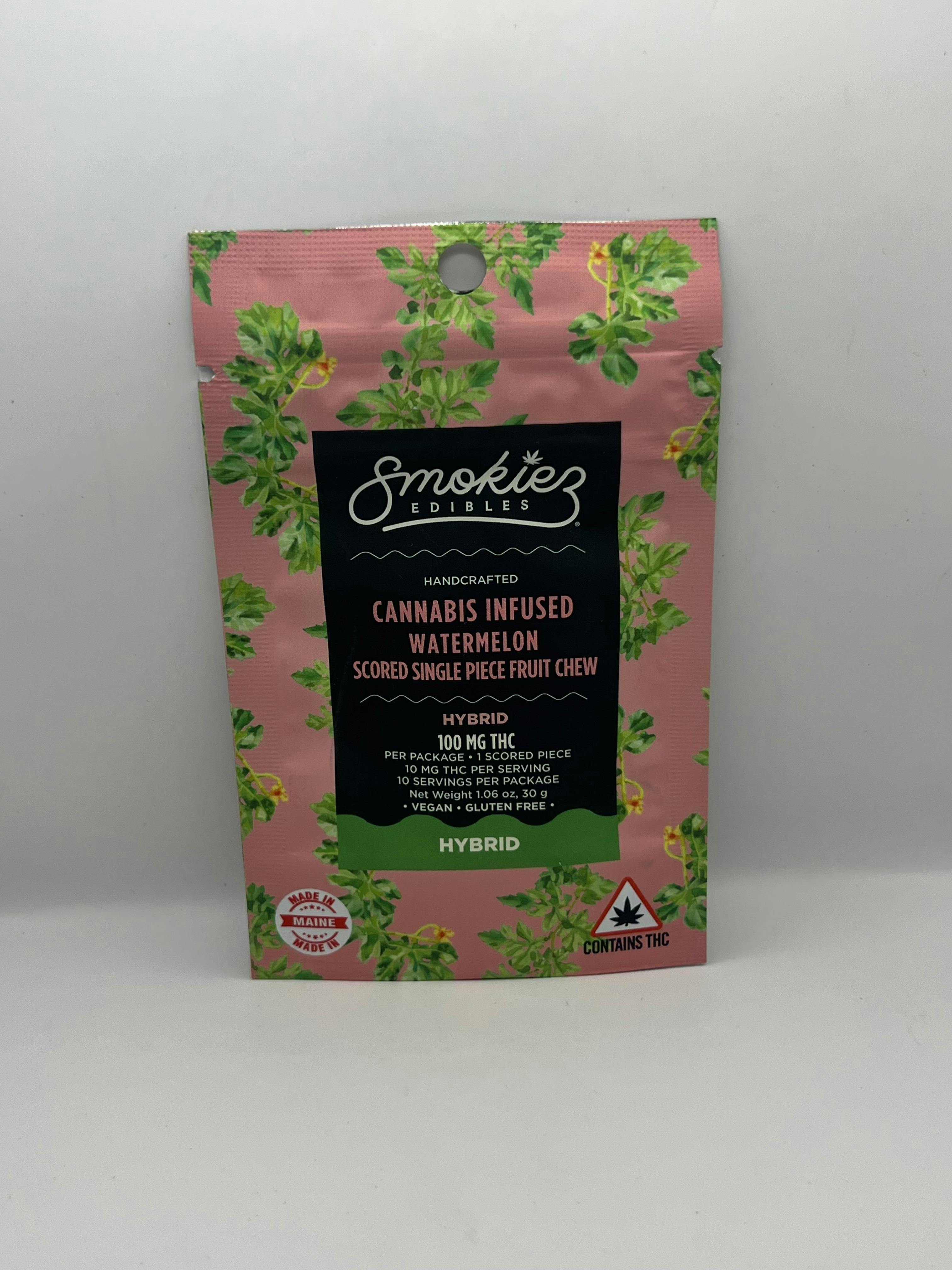 100mg Watermelon Fruit Rollup (Smokies Edibles)
