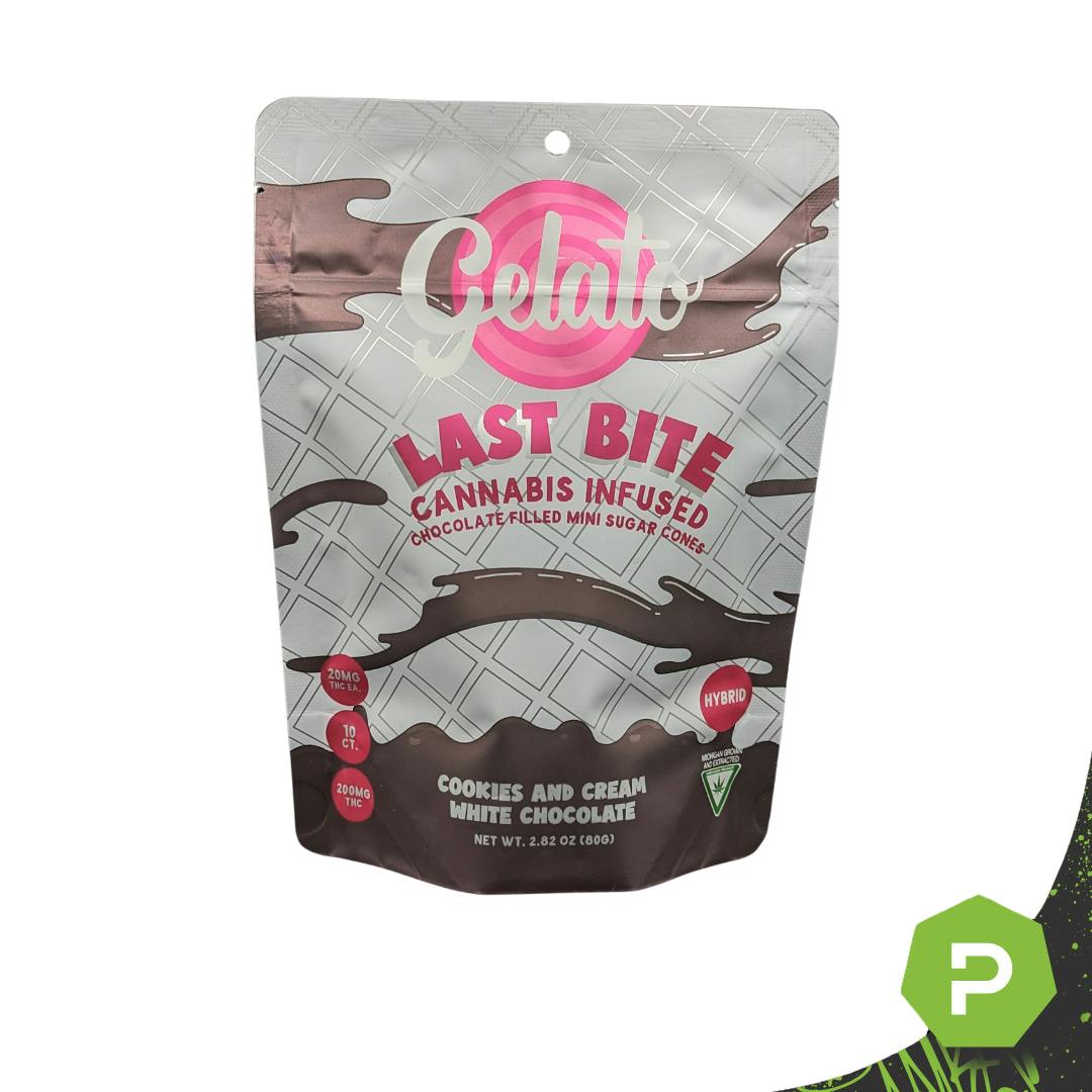 Gelato | Cookies N Cream Mini Cones | 200mg | 10pk | 20mg/ea